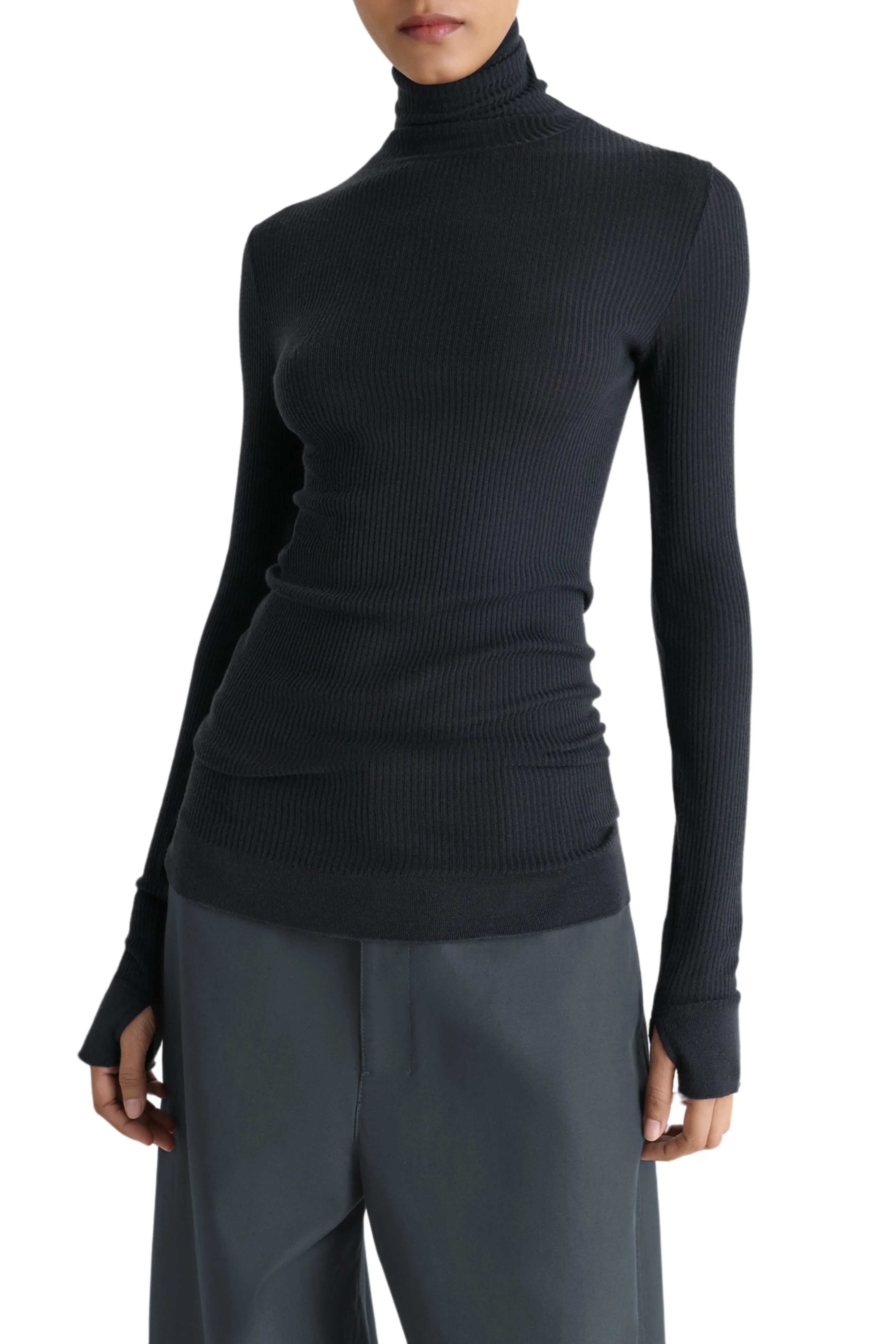 Seamlesss High Neck Top MinimalistAesthetic
