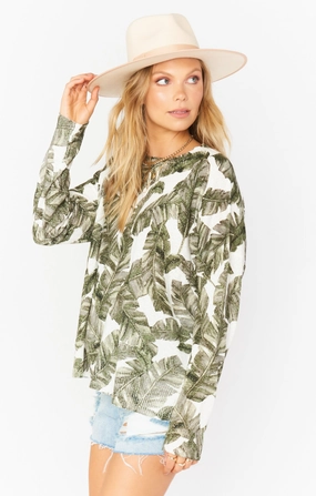 Show Me Your Mumu Woodsy Sweater Thermal Insulation Layer