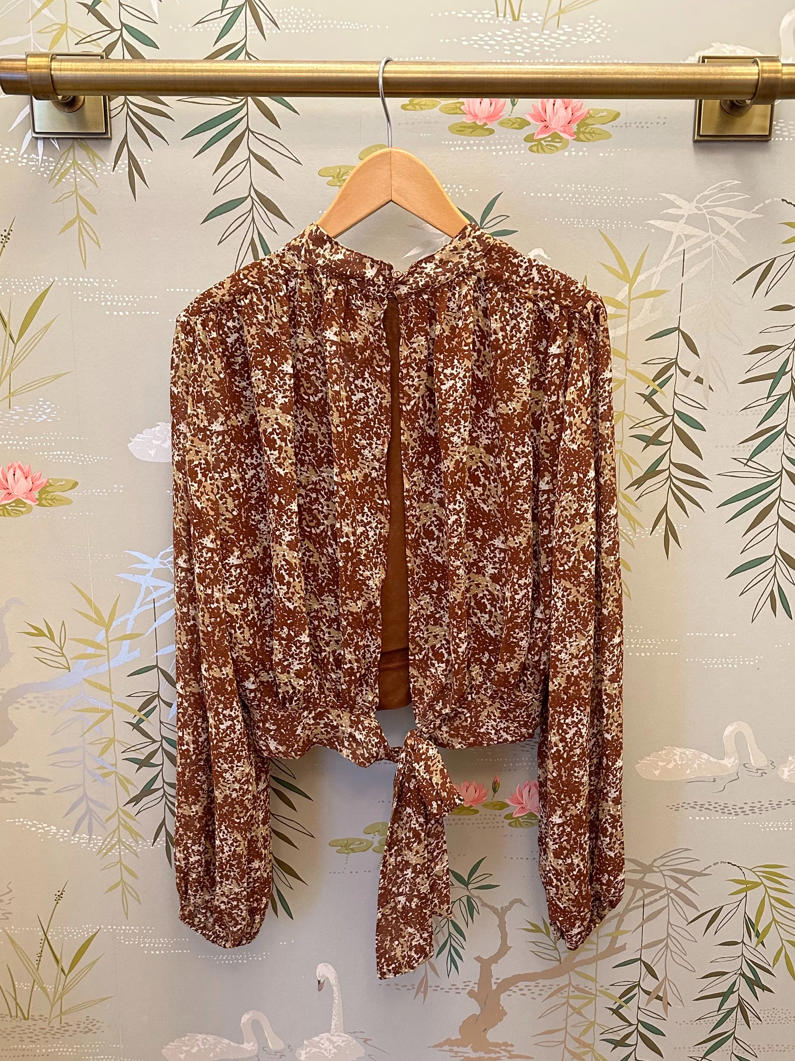 Seasons Change Blouse Stretchable Knit