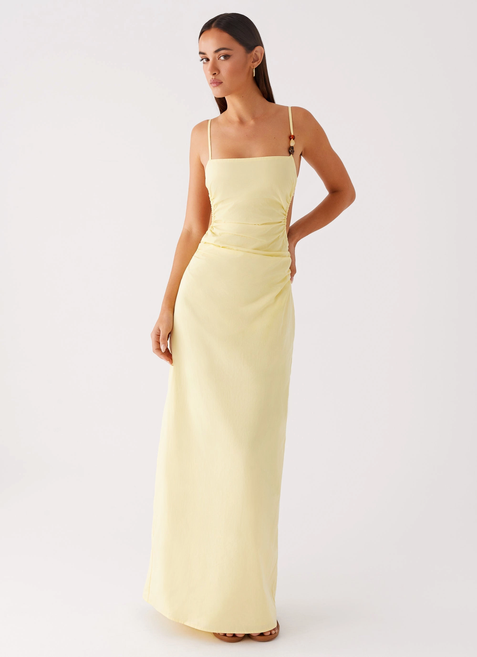 Selah Maxi Dress - Yellow Flexible Mood