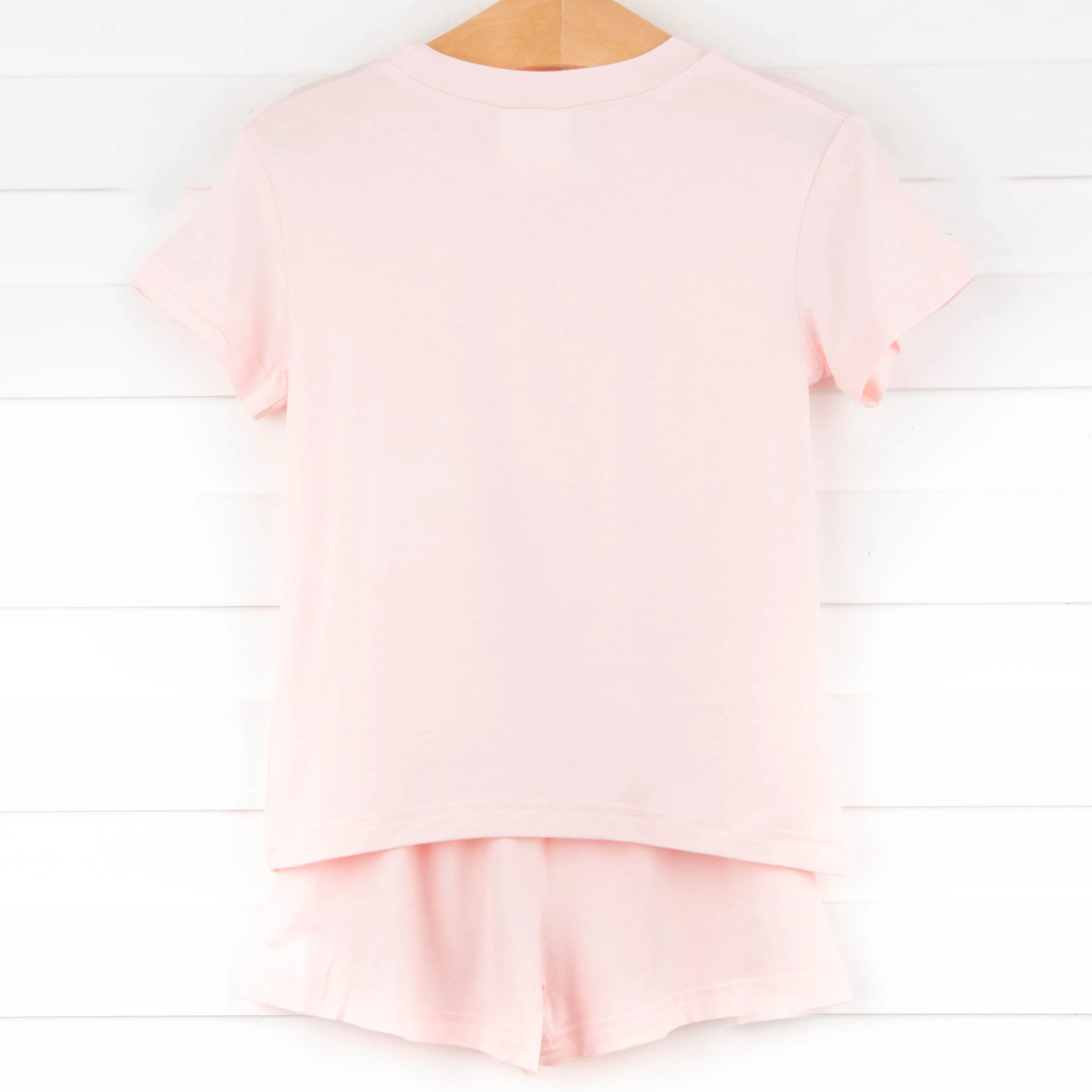 Selene Bamboo Pajama Short Set, Pink