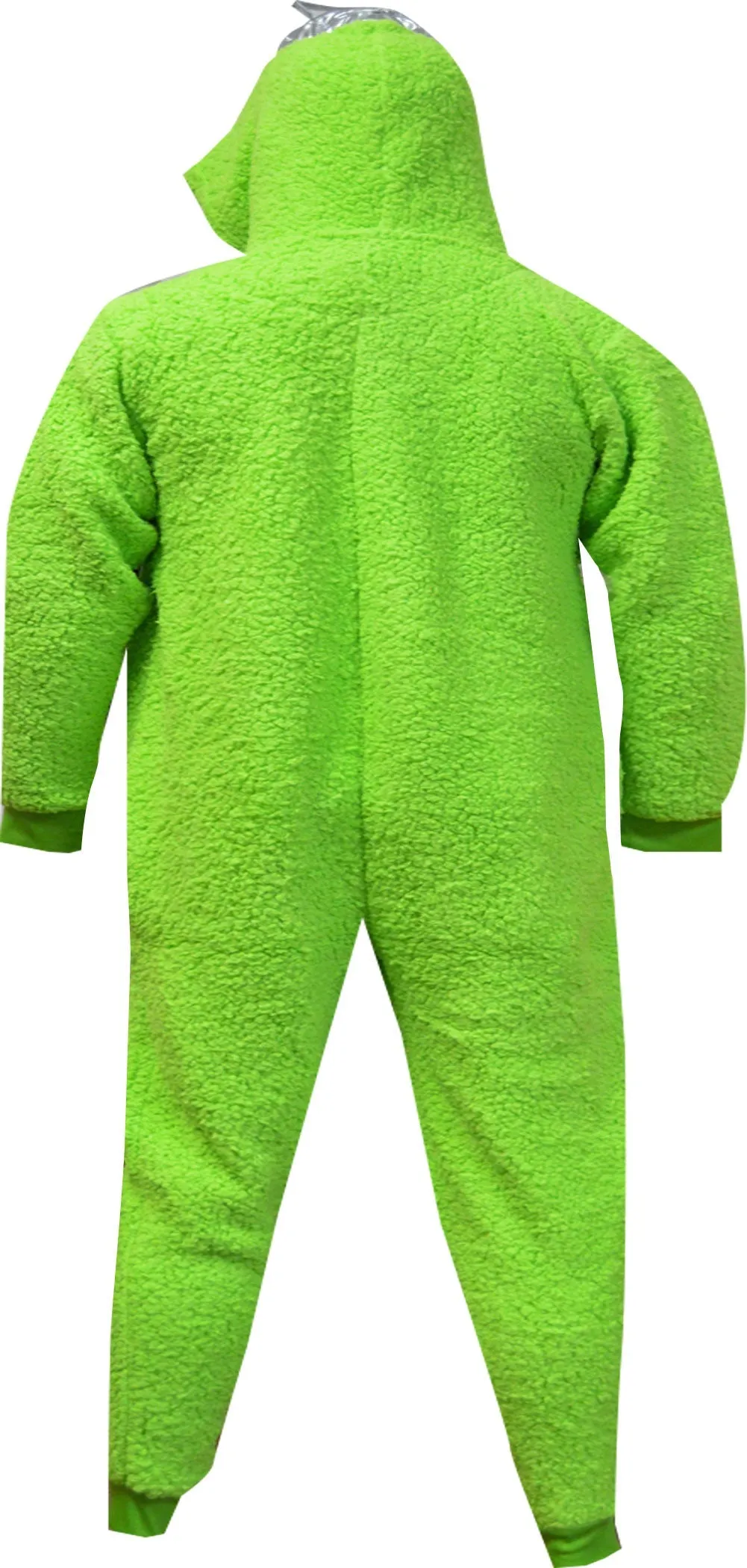 Sesame Street Oscar the Grouch Hooded Union Suit Pajamas