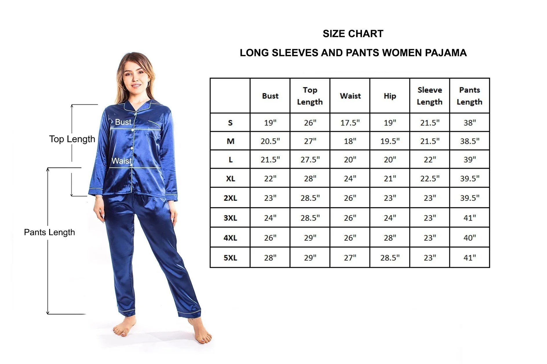 Set of 15 Bridesmaids Pajamas, Custom Wedding Satin Pajamas  - Long   Long