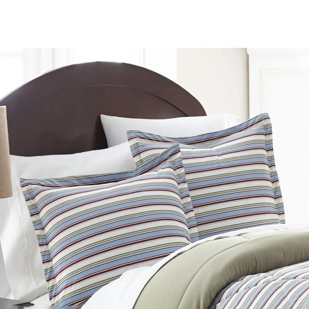 Shavel Micro Flannel High Quality Solid Color Reversible Luxuriously Soft & Warm Comfortable Comforter Mini Set