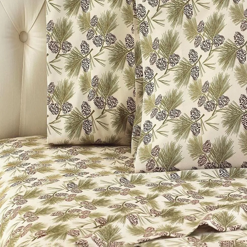 Shavel Micro Flannel Printed Sheet Set