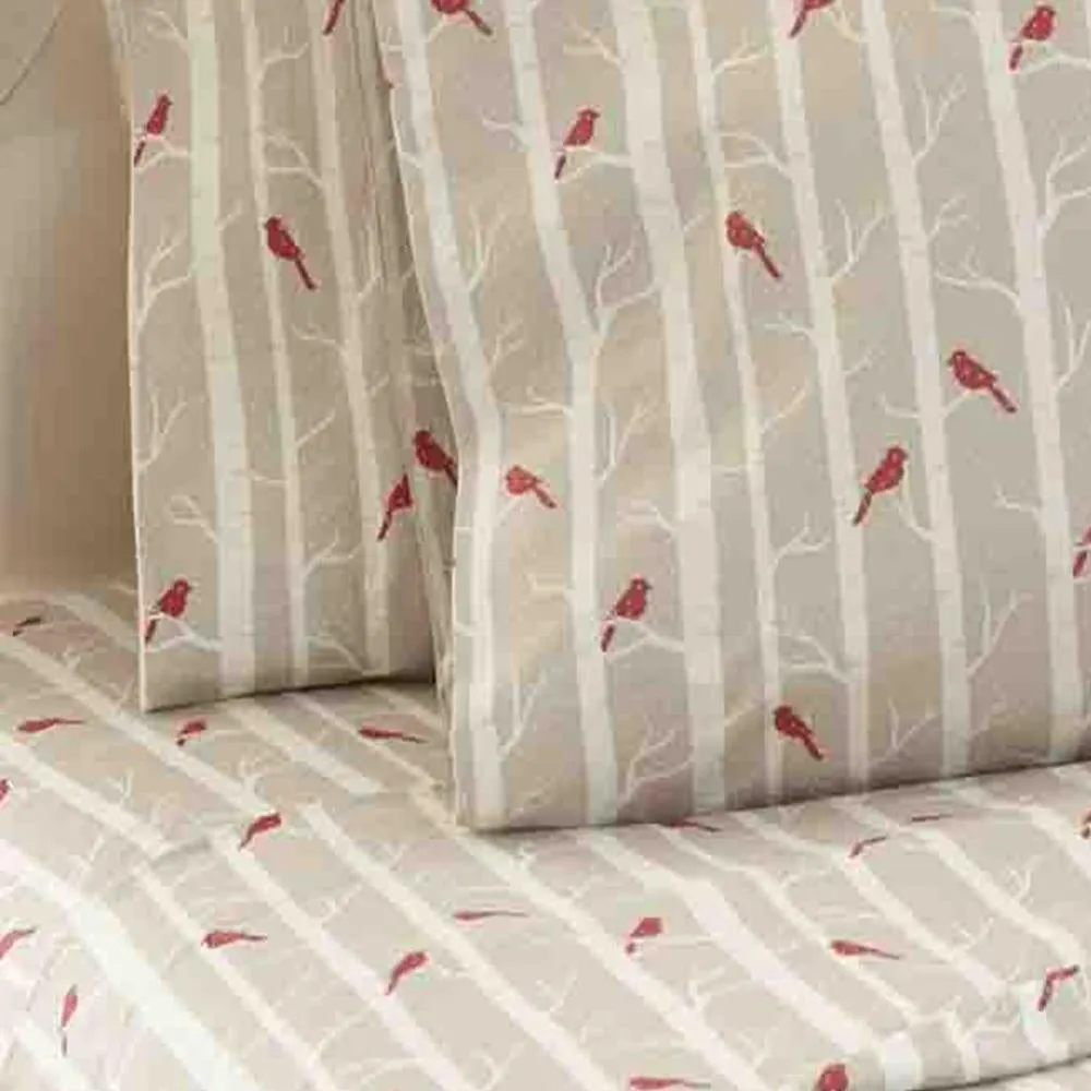 Shavel Micro Flannel Printed Sheet Set