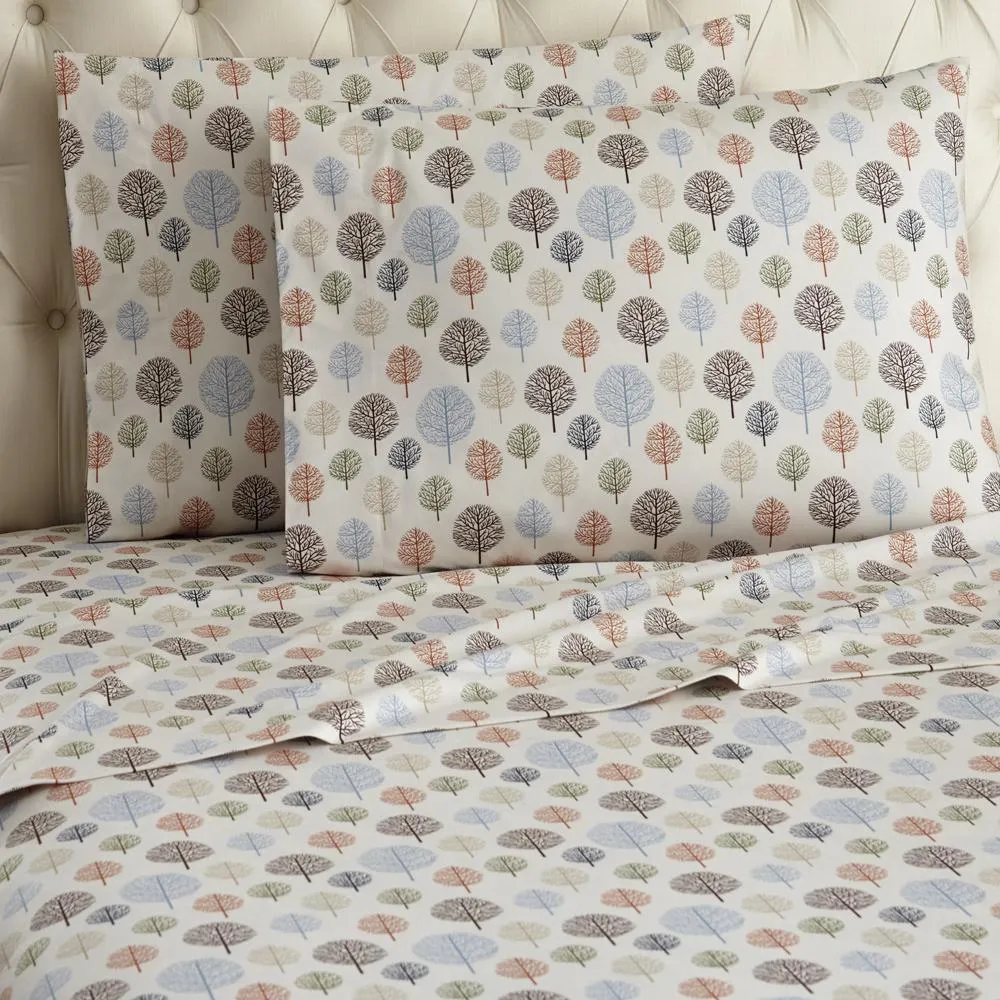 Shavel Micro Flannel Printed Sheet Set