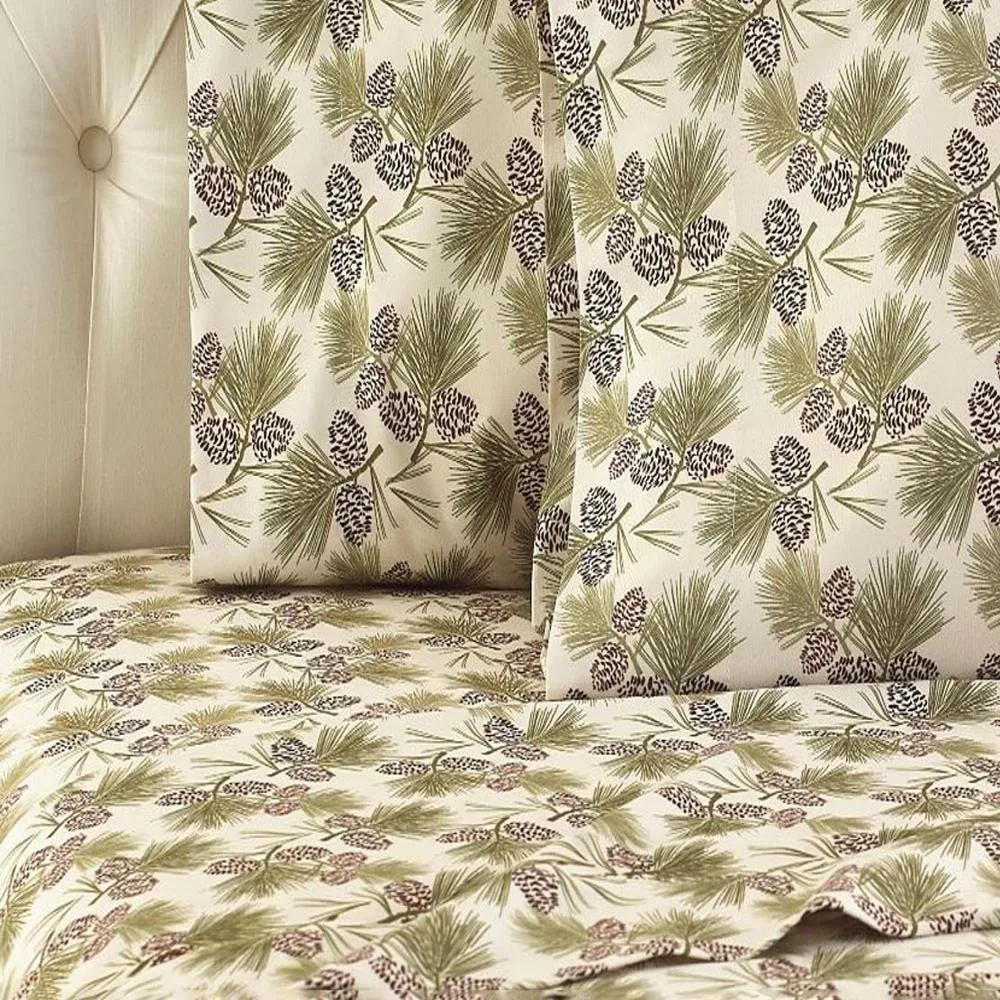 Shavel Micro Flannel Printed Sheet Set