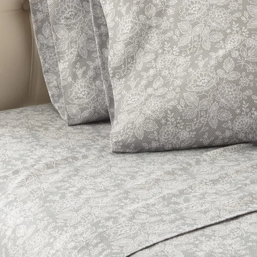 Shavel Micro Flannel Printed Sheet Set