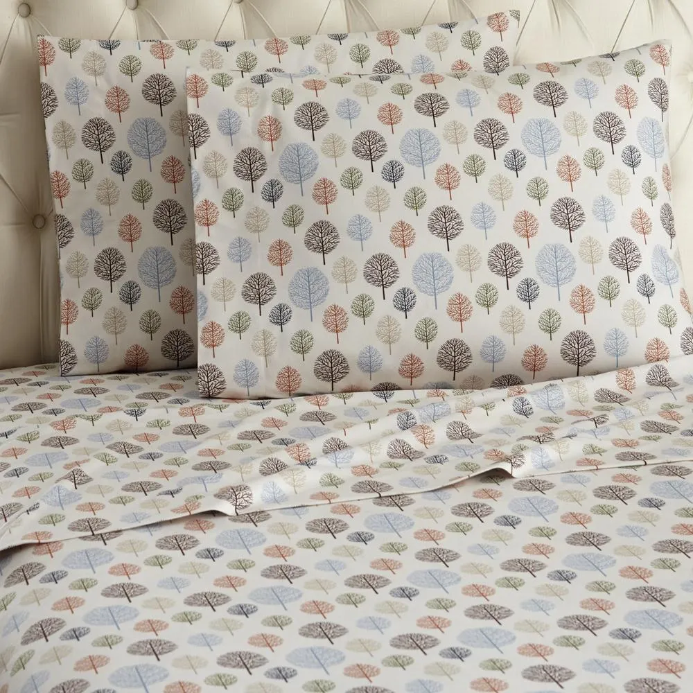 Shavel Micro Flannel Printed Sheet Set