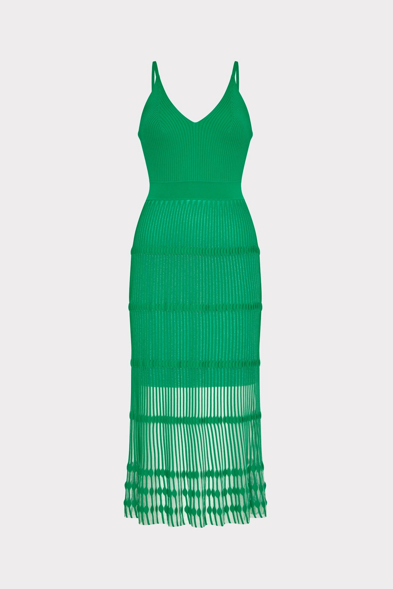 Fashion Look Sheer Knit Cami Dress