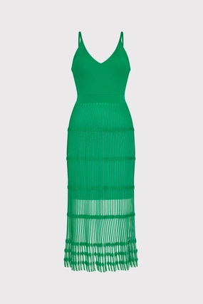 Summer Air Sheer Knit Cami Dress