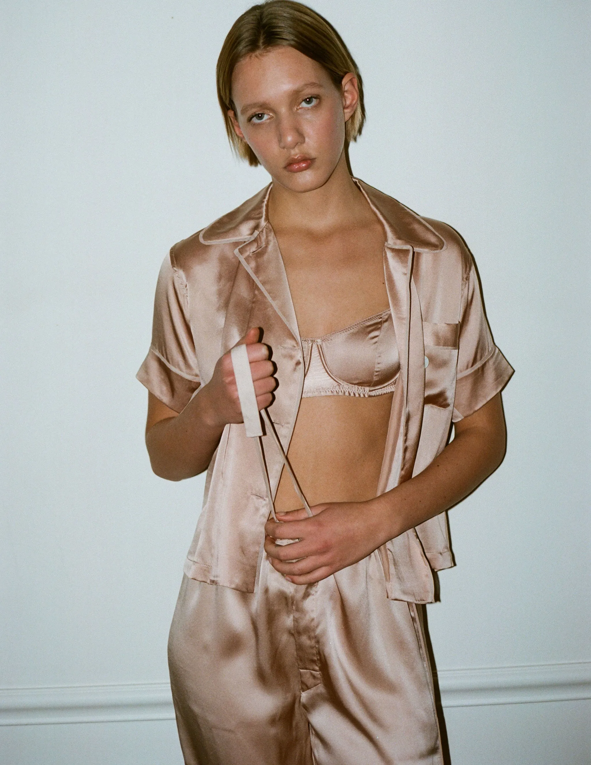 Shelby Pajama Top Bare