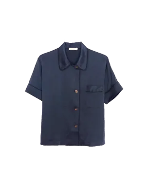 Shelby Pajama Top Sea