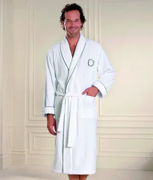 Shezade Men's Bathrobe 100% Soft Cotton