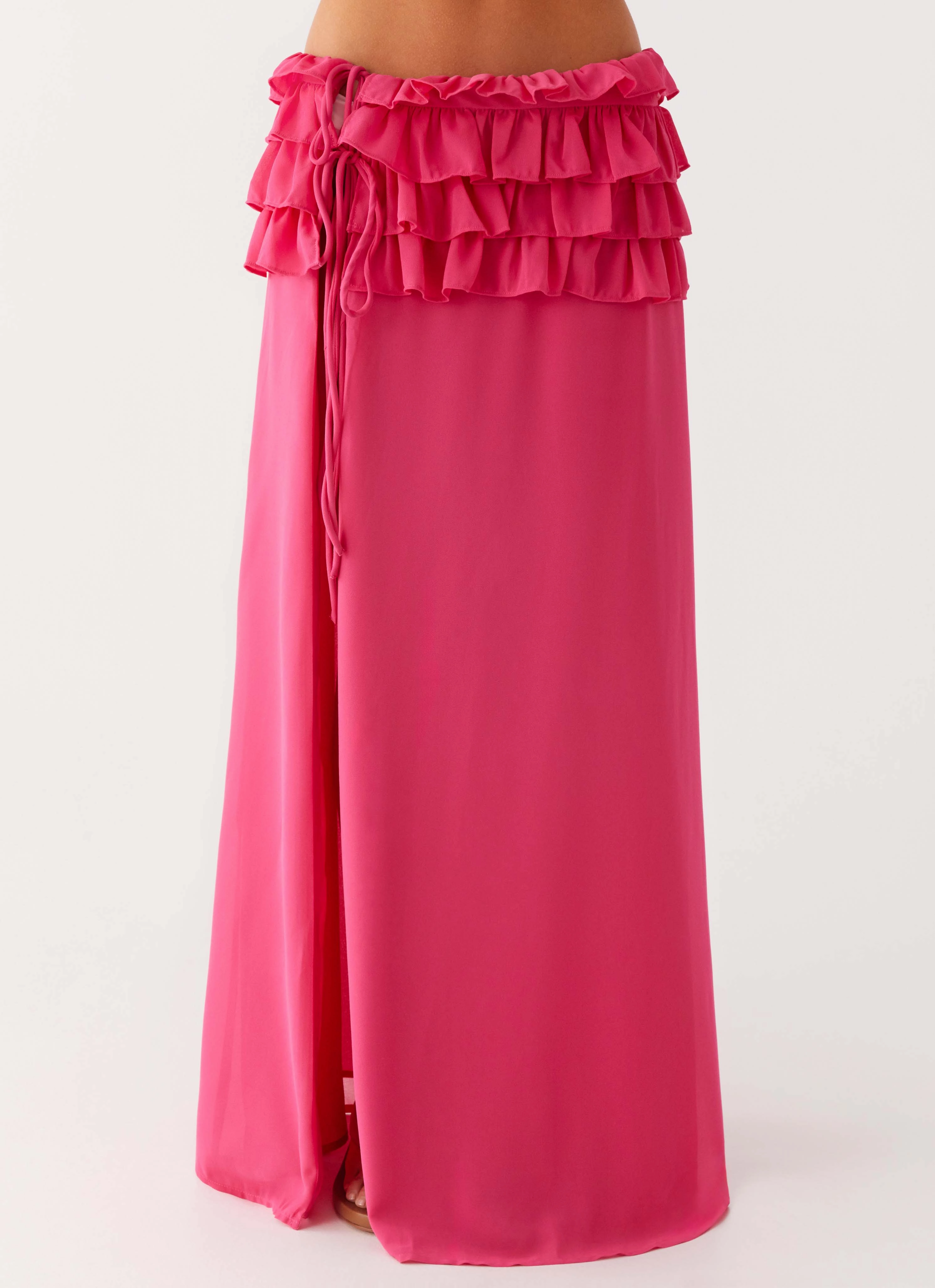 Shirin Sarong - Hot Pink Coastal Swim Stackable Packing