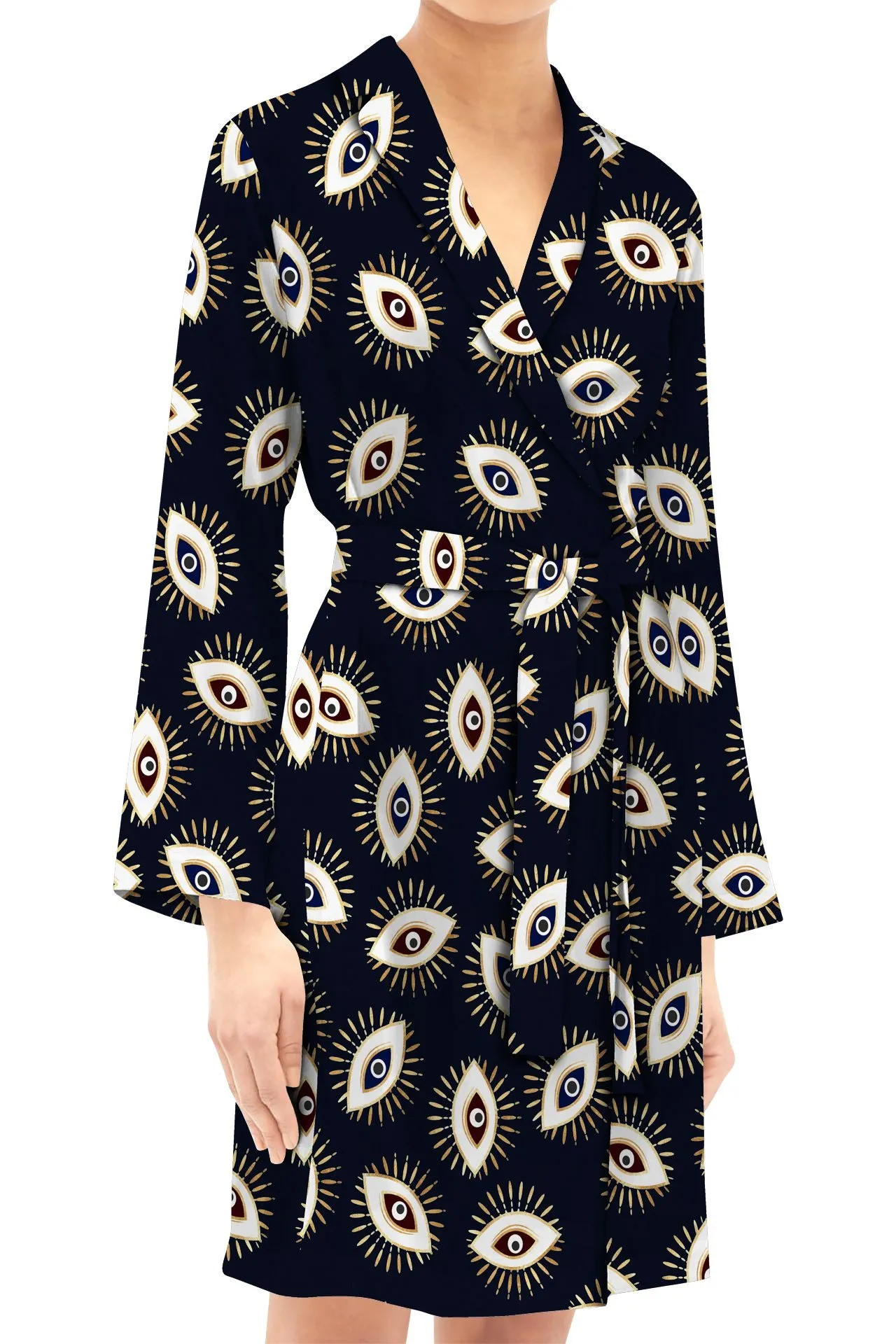 Short Silk Robes For Women