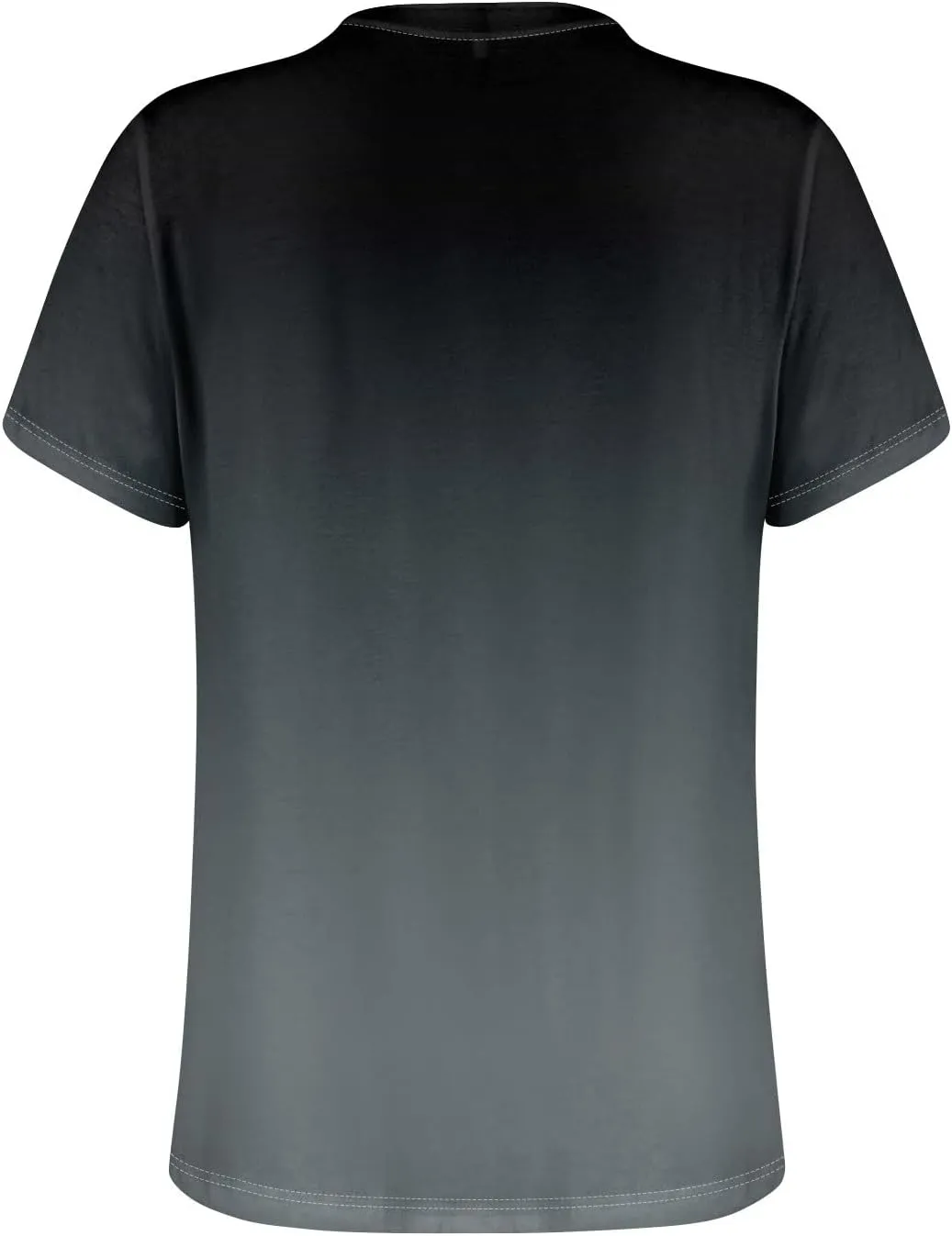 Short Sleeve Shirts for Women Button V Neck Tshirts Trendy Dressy Casual Blouses Loose Fit Graphic Tunics 2025