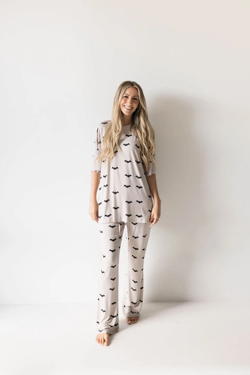 Short Sleeve Women's Bamboo Pajamas | It's Bats!