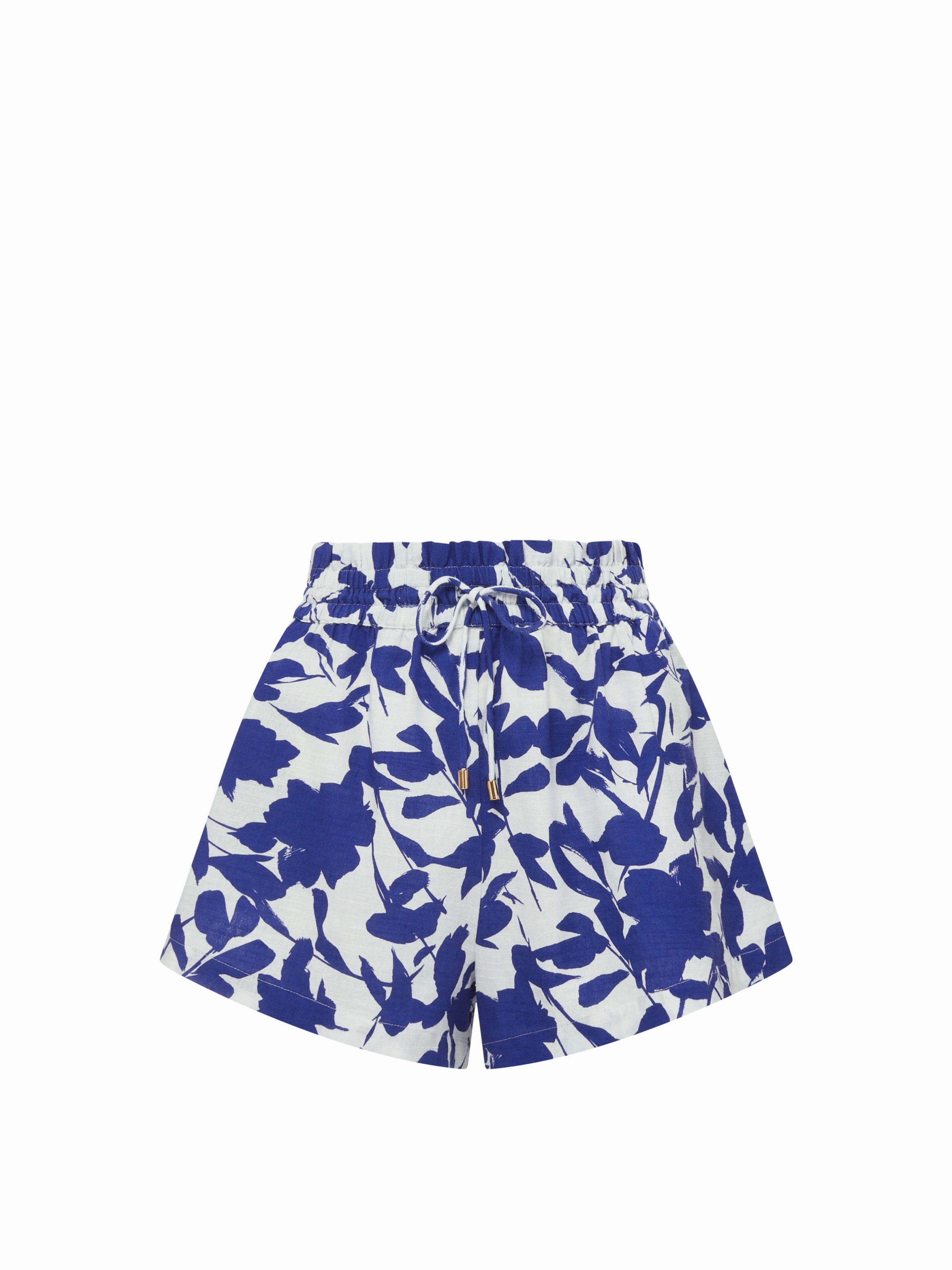Vicki Shorts In Moraea Garden Tall Length Perfect Shape