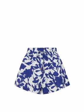 Slip Resistant Vicki Shorts In Moraea Garden