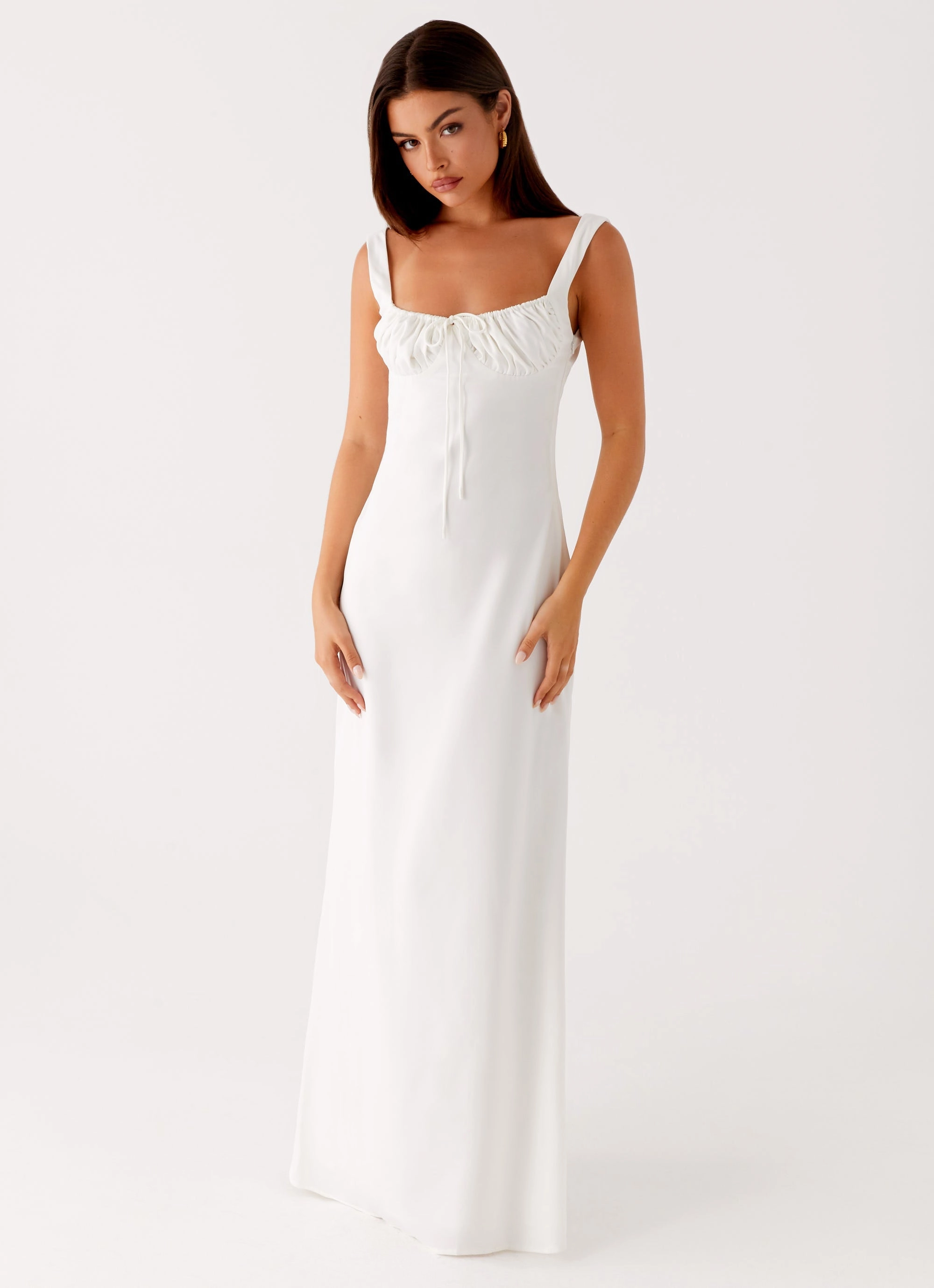 Balanced feel Heart Glow Shyla Maxi Dress - Ivory