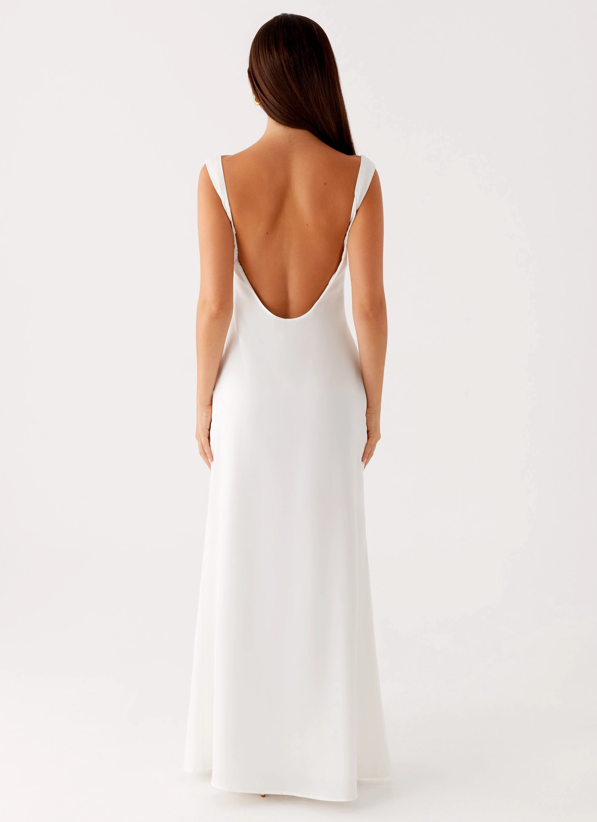 Soft Fashion Minimal Core Shyla Maxi Dress - Ivory