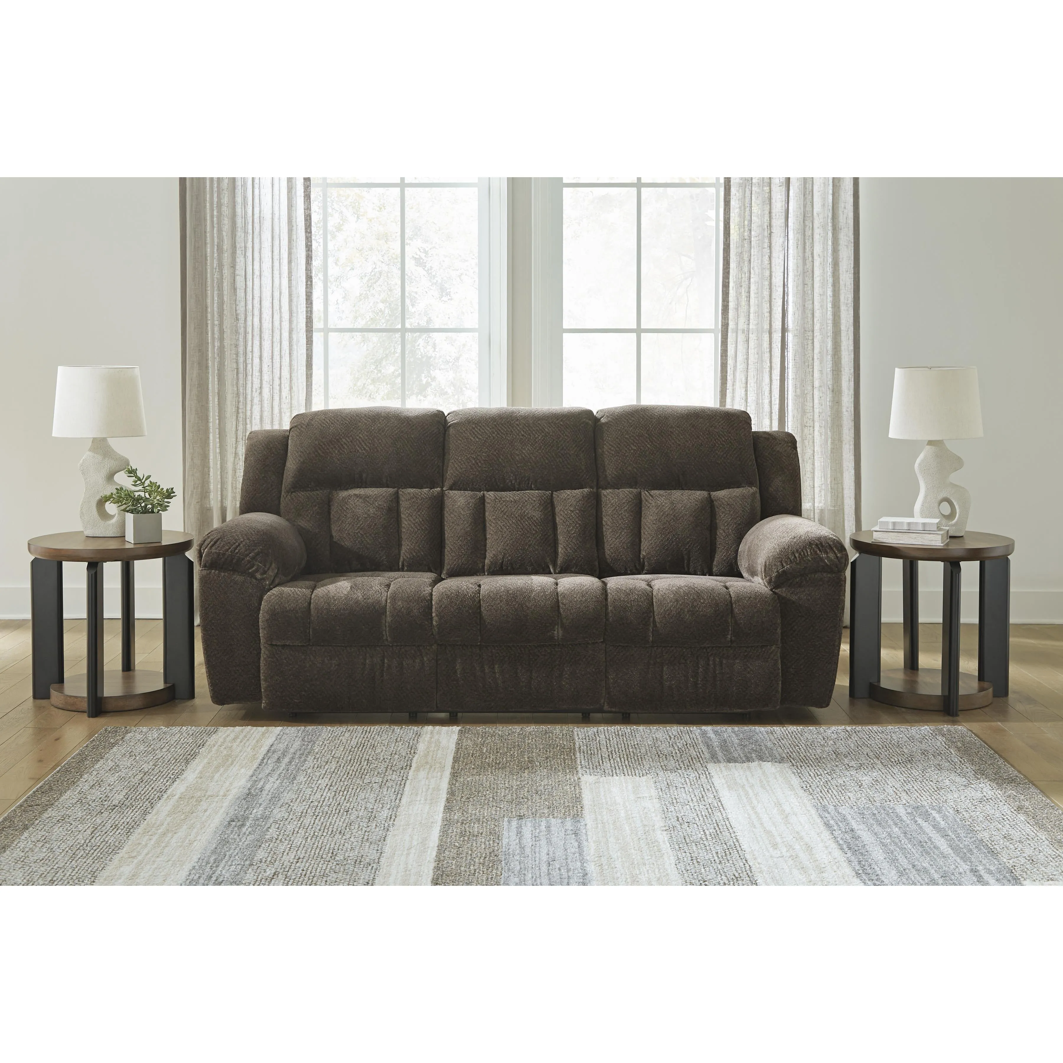 Signature Design by Ashley Frohn Reclining Fabric Sofa 3740788
