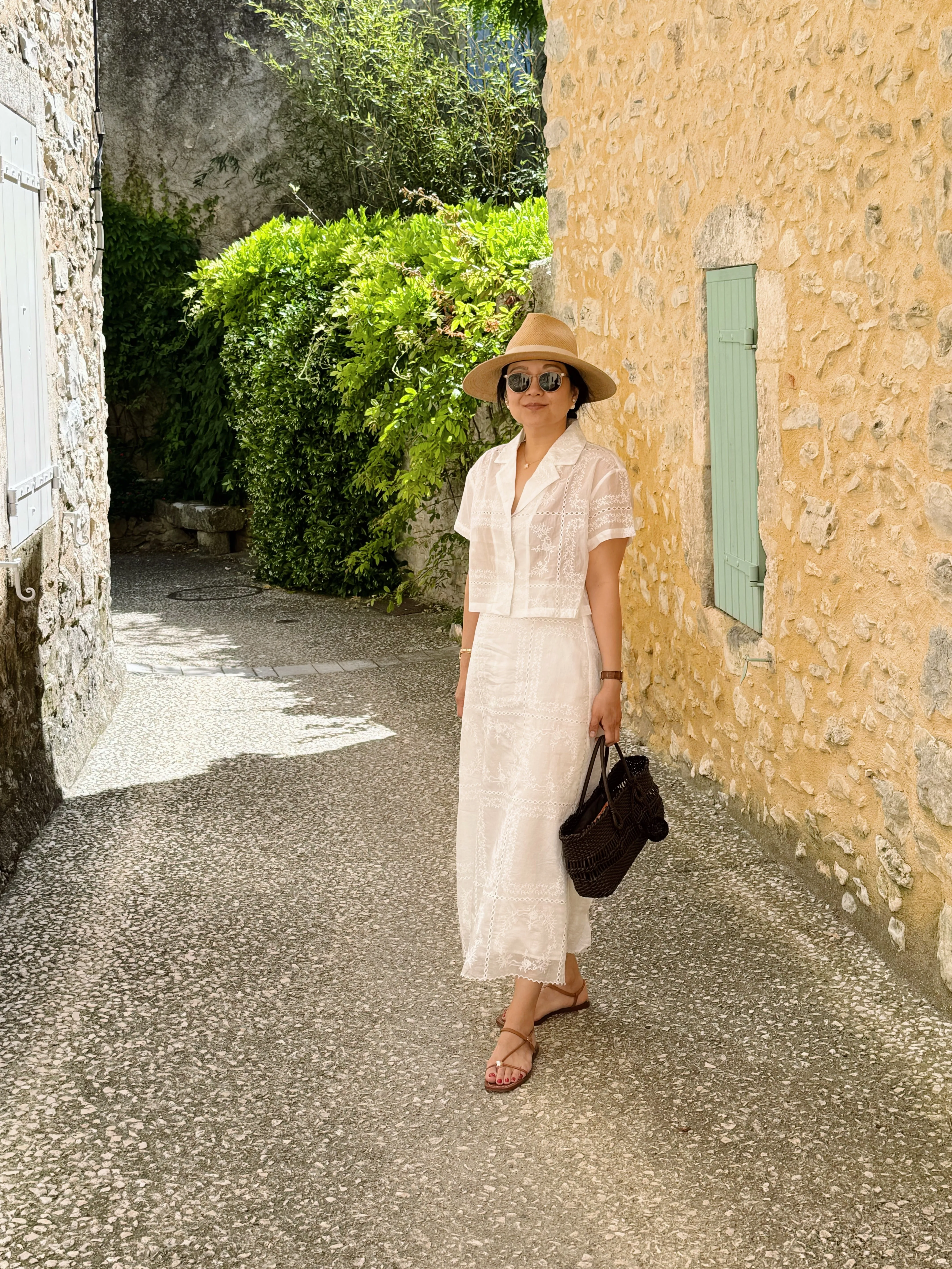 Layered Look Carina Eyelet Blouse