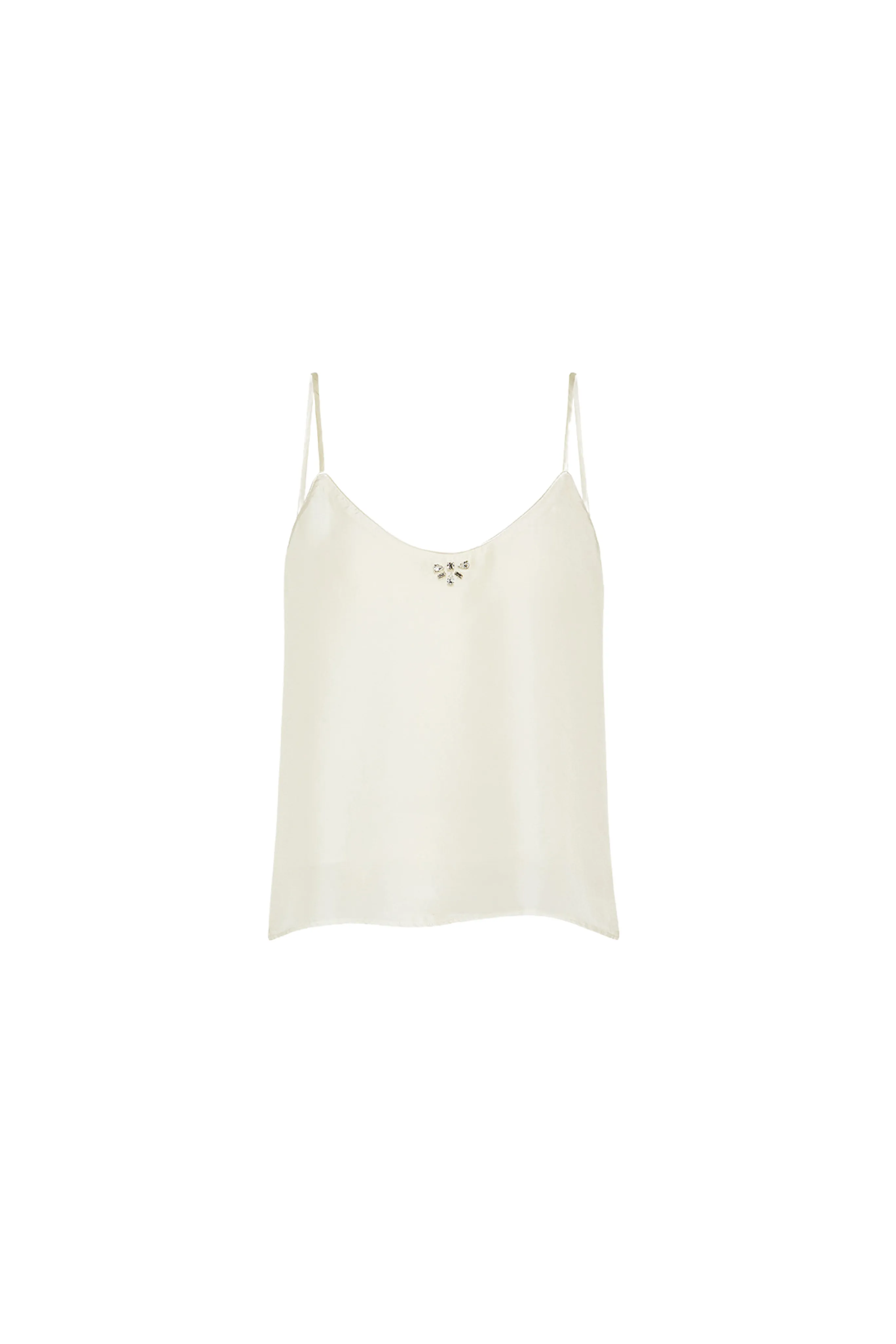 Habotai Silk Crystal Top FadeResistant Treatment EcoCertified Textile