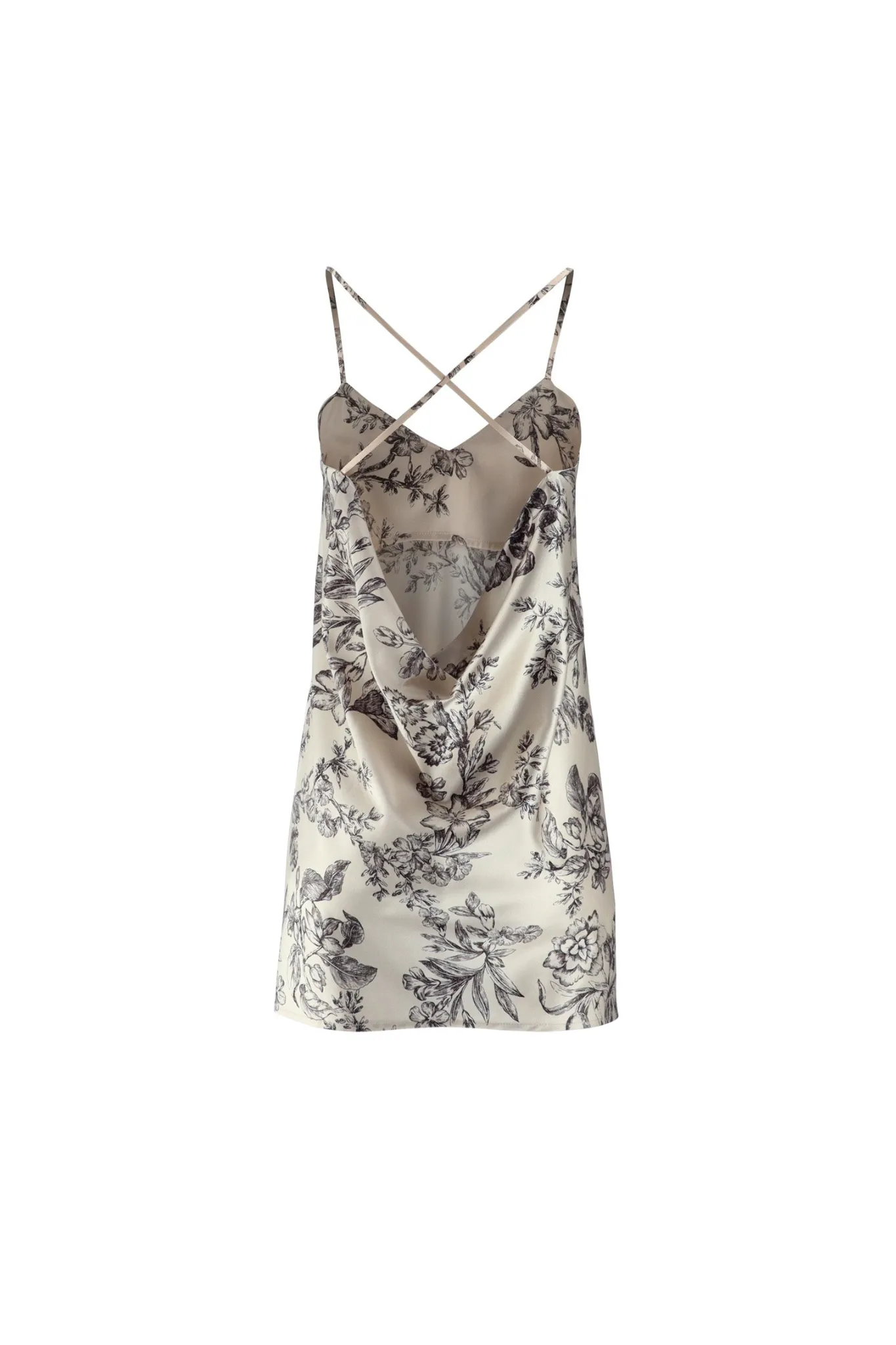 Silk Dress 'Patricia' in Floral Print