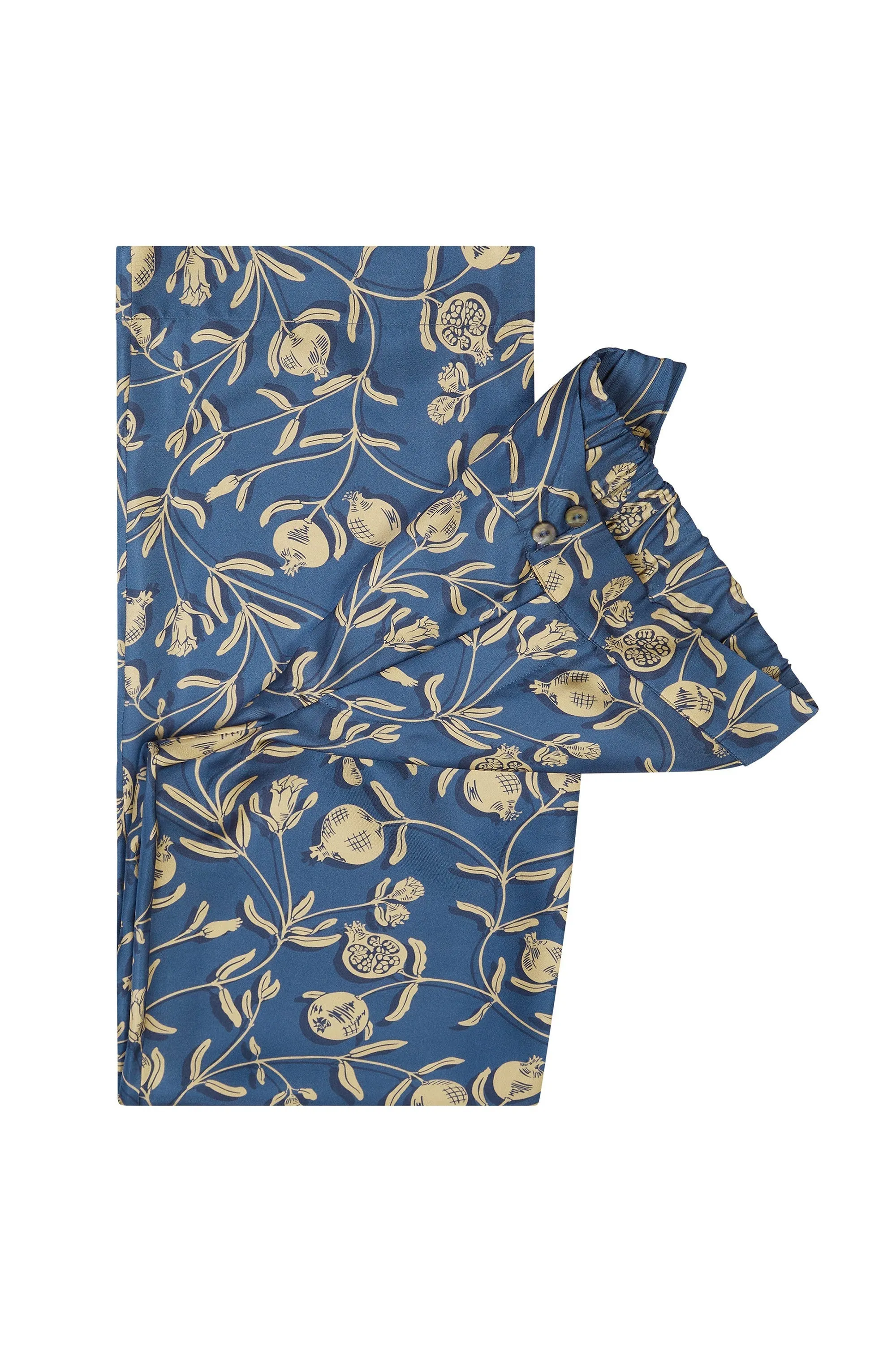 Silk Pajamas POMEGRANATE