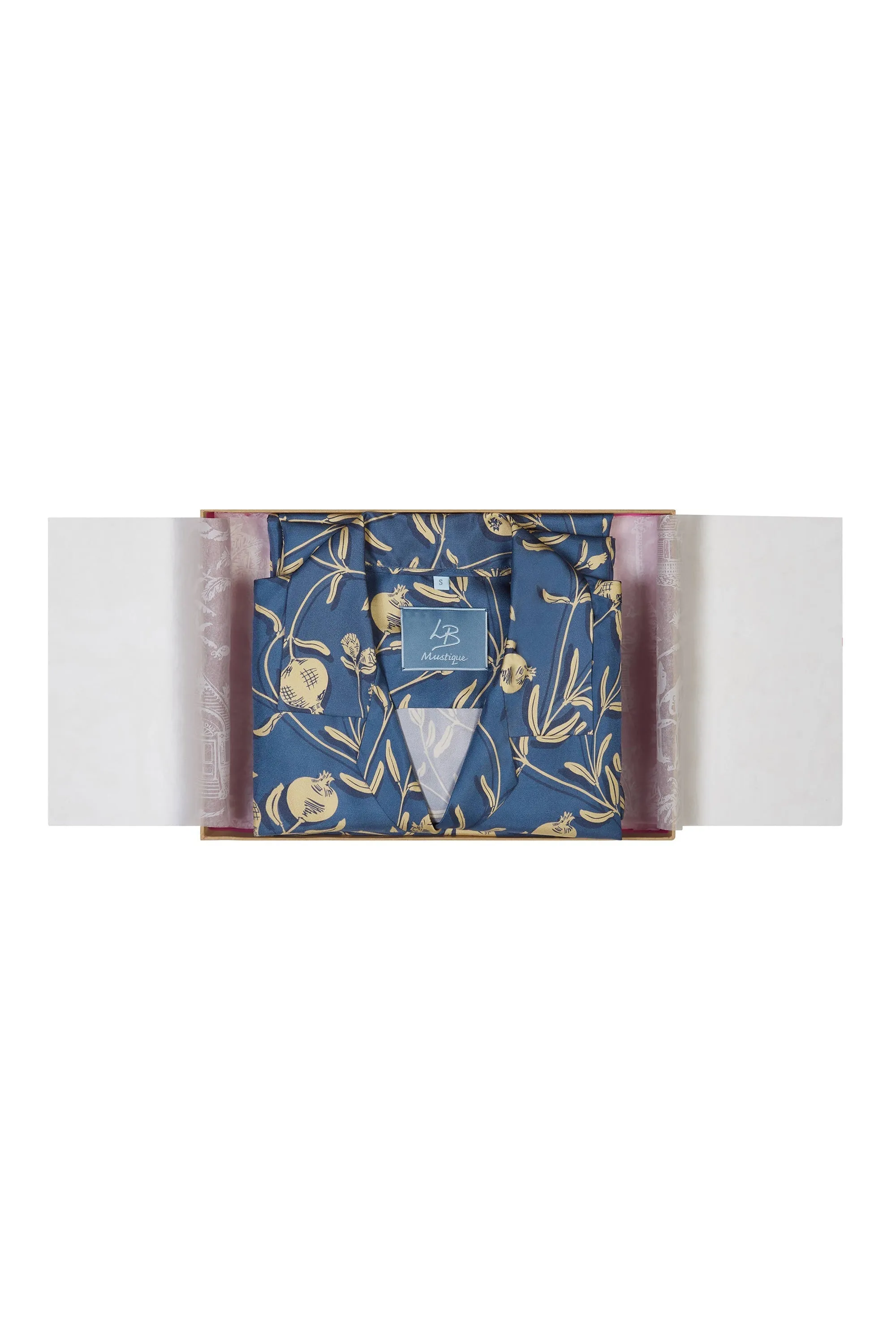Silk Pajamas POMEGRANATE