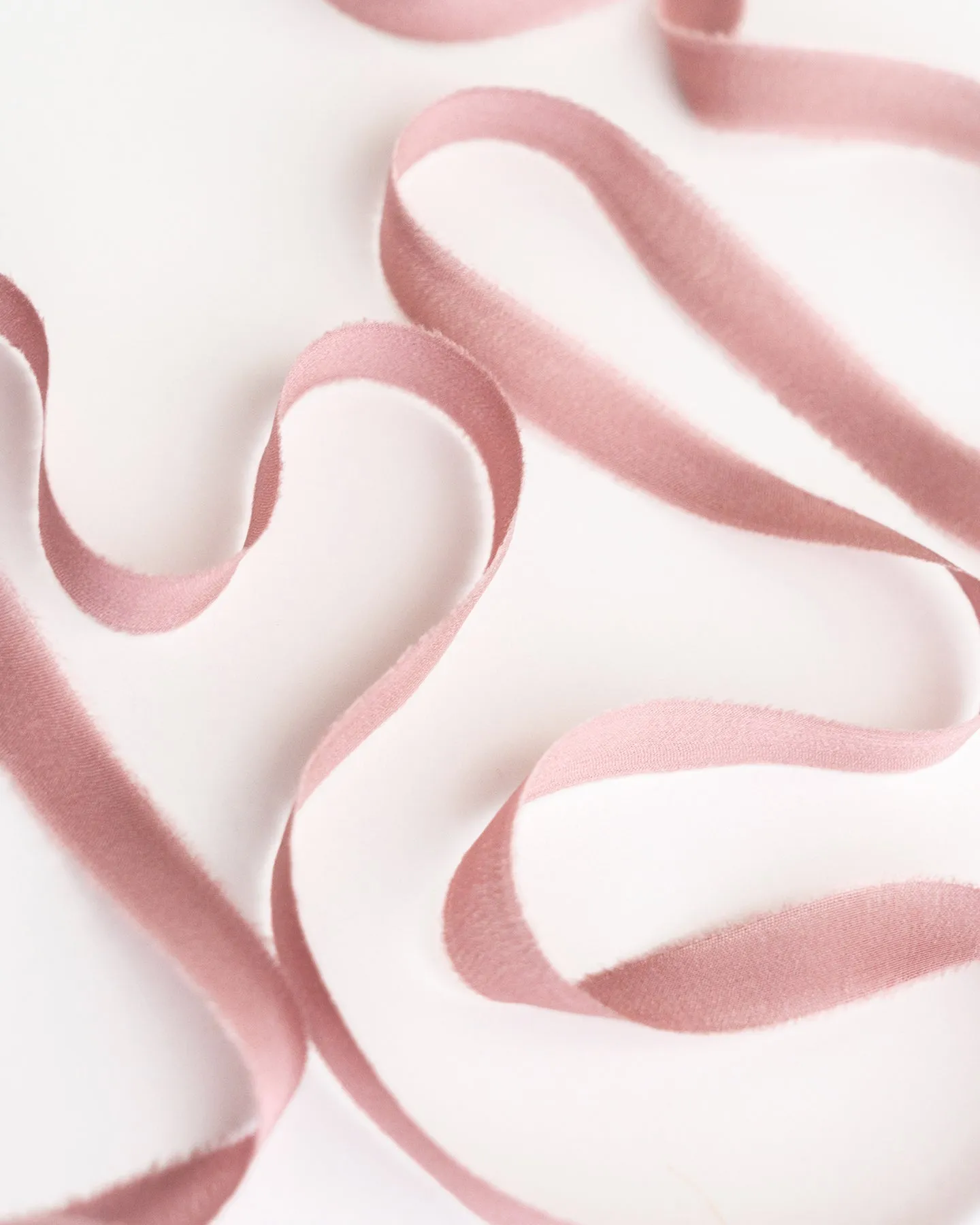 Silk Ribbon Trim in Dusk