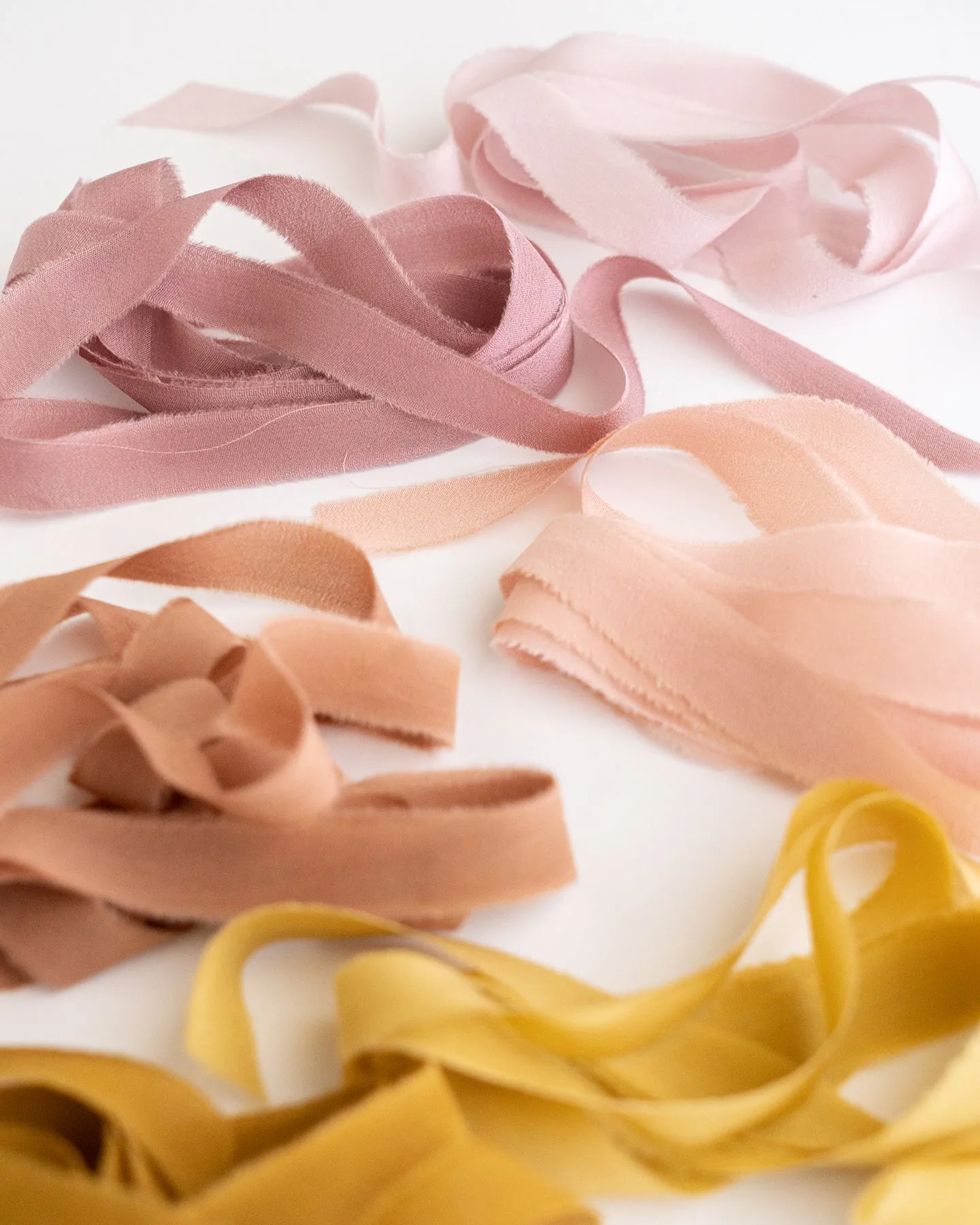 Silk Ribbon Trim in Dusk