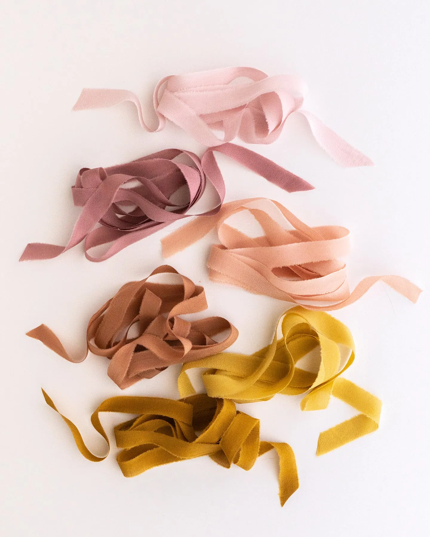 Silk Ribbon Trim in Dusk