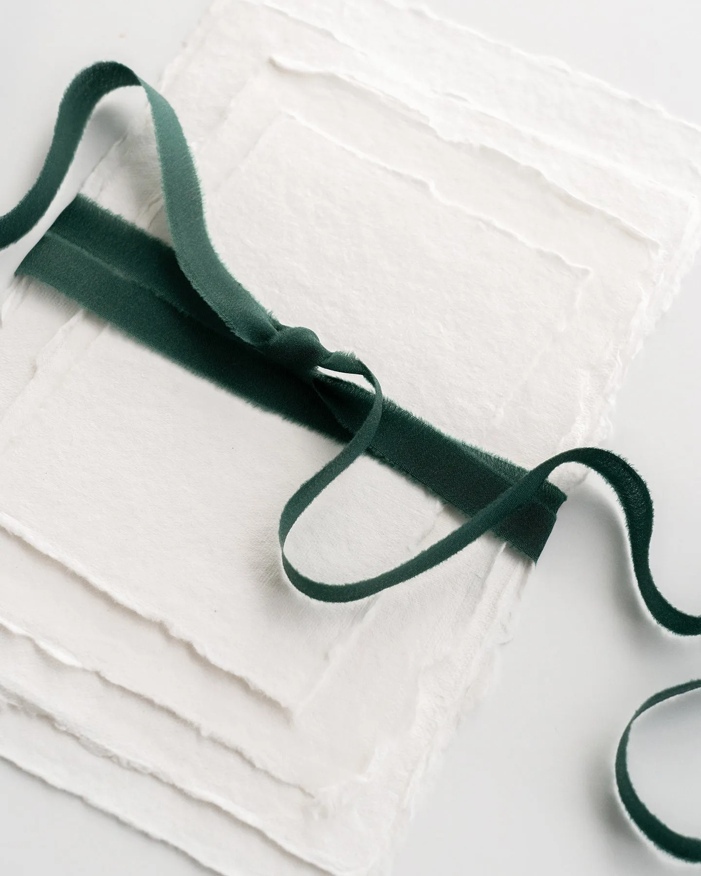 Silk Ribbon Trim in Moss