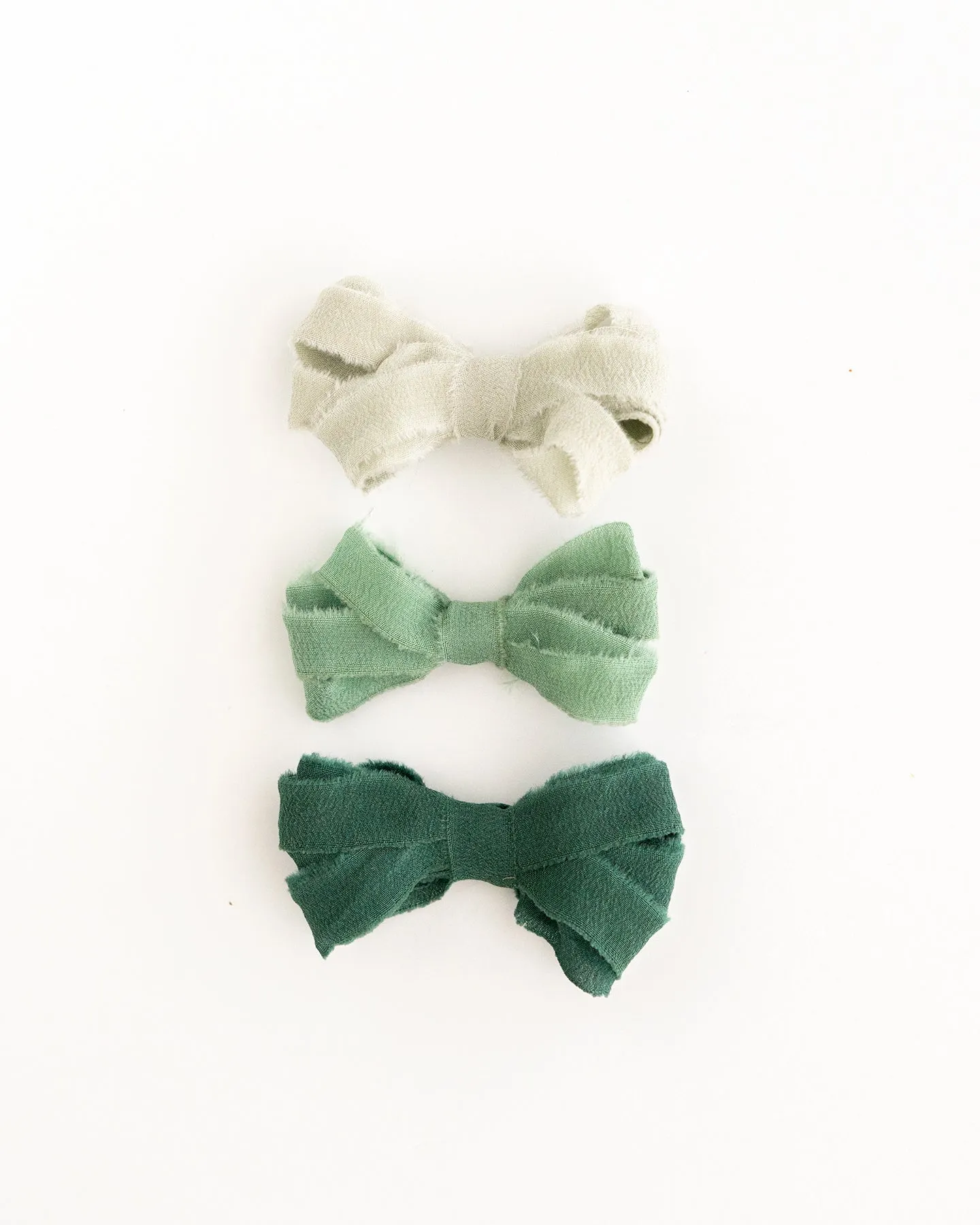 Silk Ribbon Trim in Moss