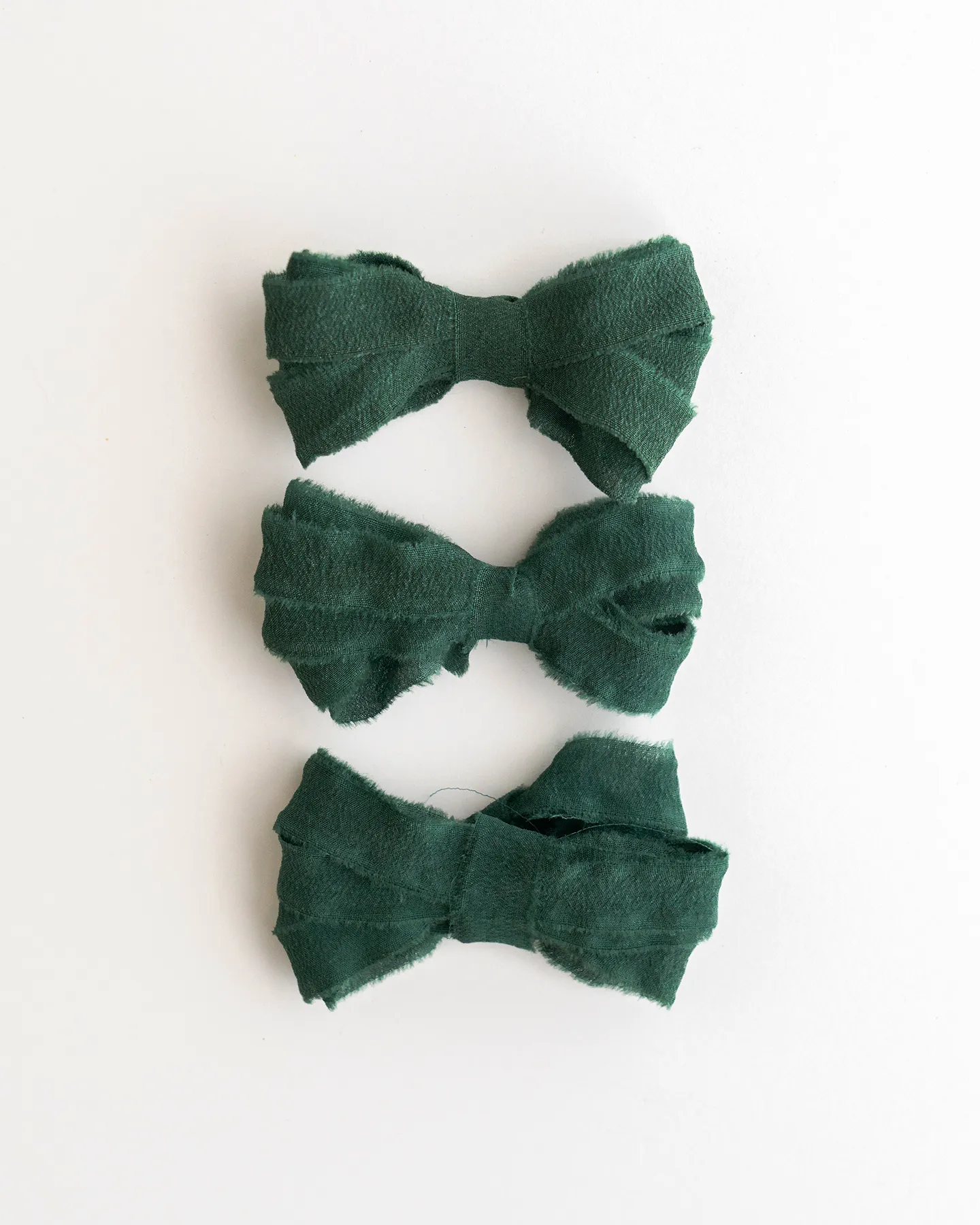 Silk Ribbon Trim in Moss
