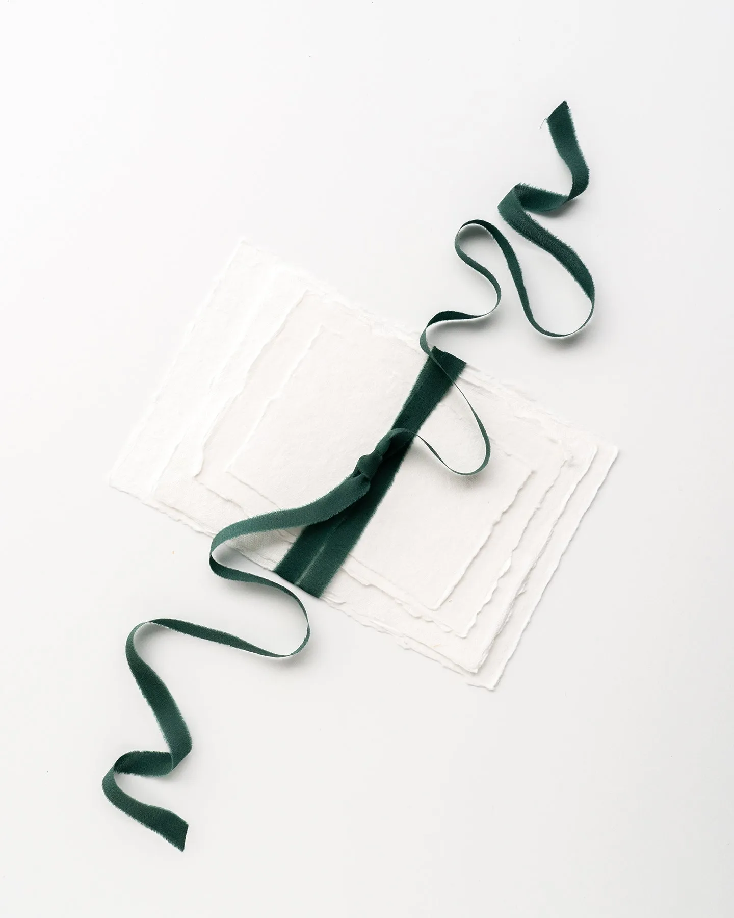 Silk Ribbon Trim in Moss