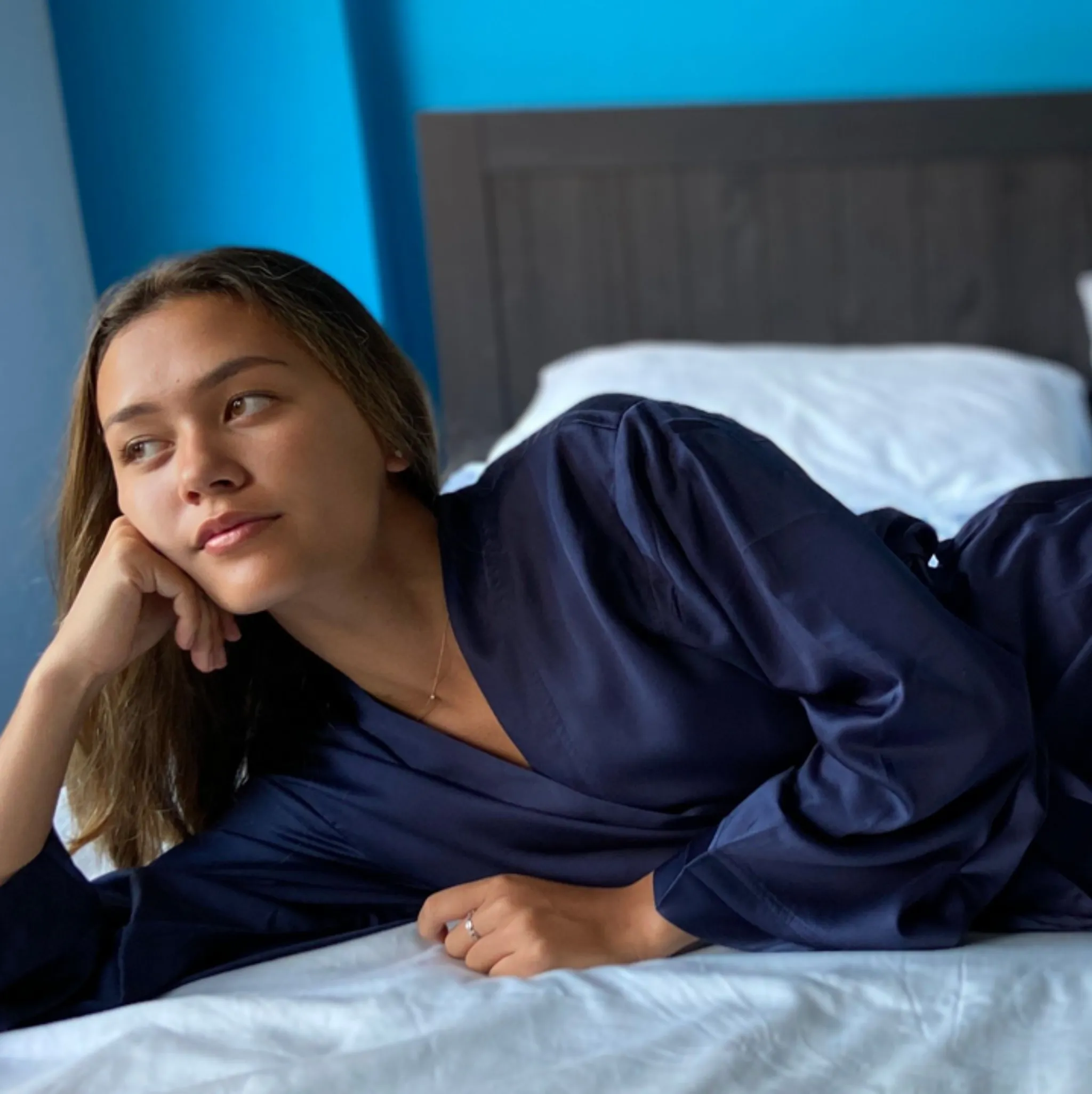 Silky Bliss Women's robe