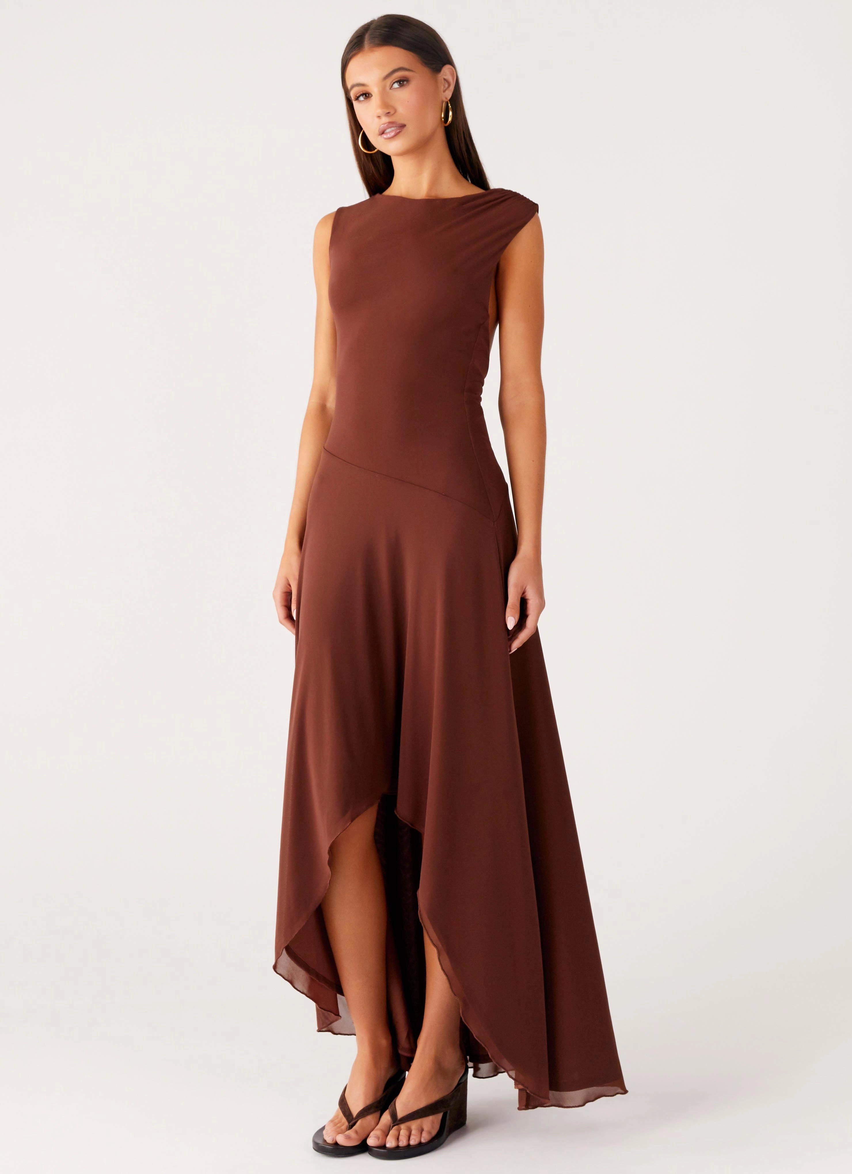 plus-size Daily Favorite Danika Maxi Dress - Chocolate