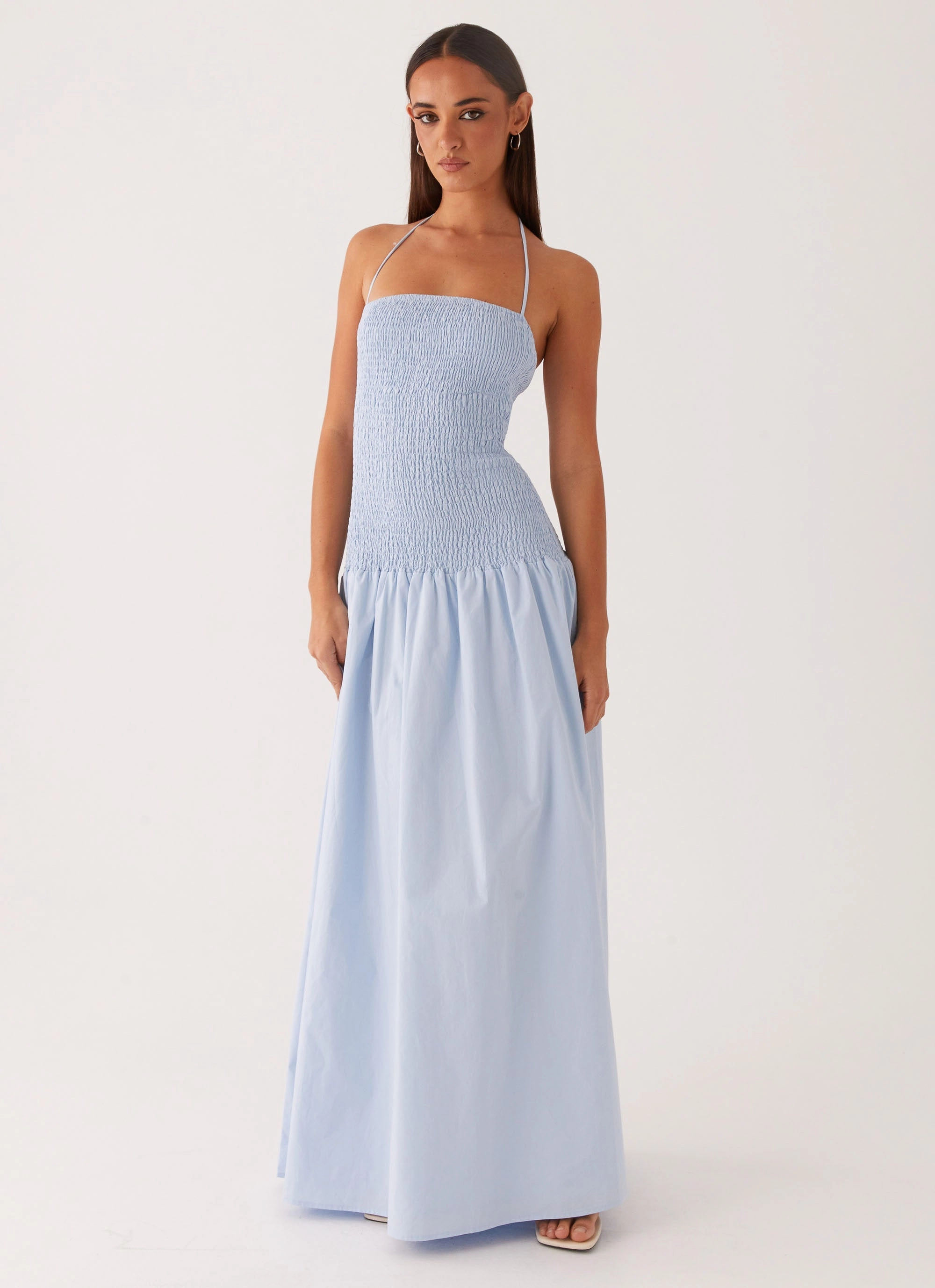 Relaxed Fit Look Zahra Maxi Dress - Blue