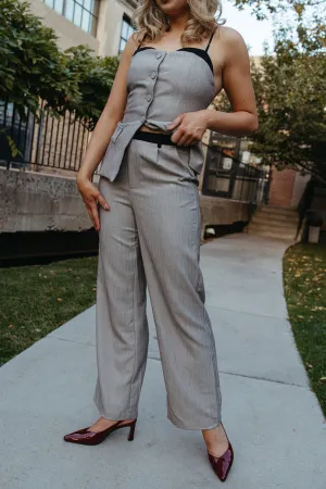 Silver Lining Pants Contoured Panel Design Secure Waistband