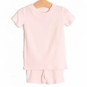 Simple Slumber Bamboo Pajama Short Set, Pink