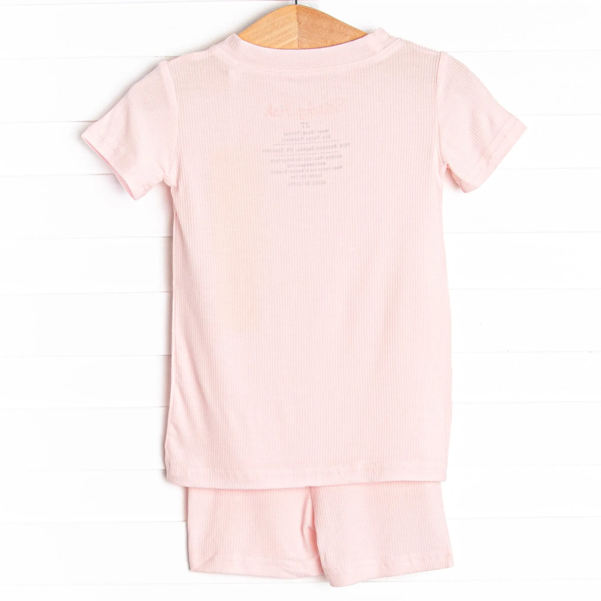 Simple Slumber Bamboo Pajama Short Set, Pink