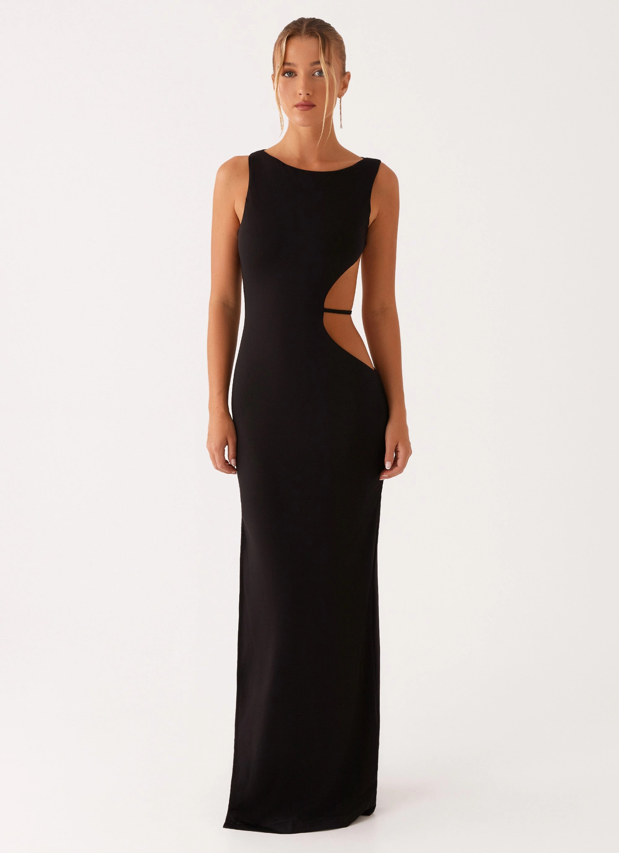 Sutton Maxi Dress - Black All Time Fit