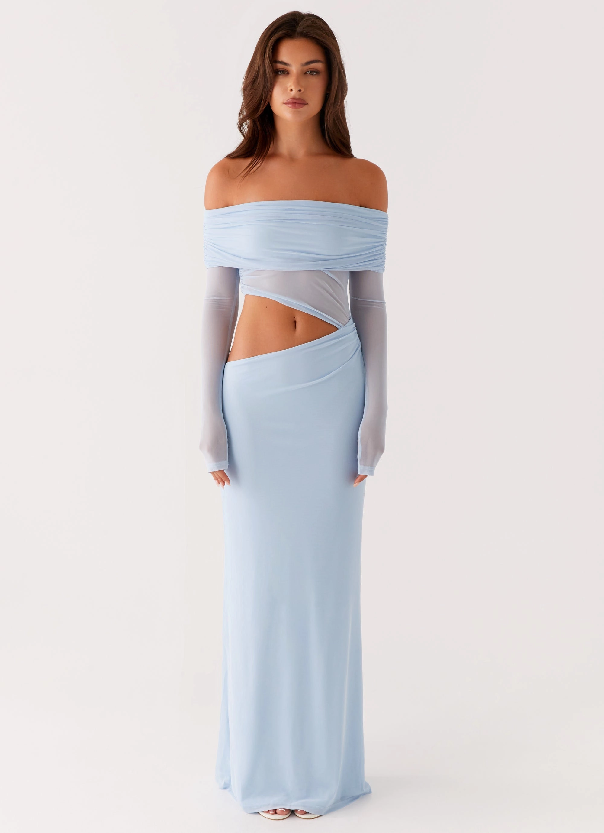 Effortless Style Relaxed Vibe Emery Maxi Dress - Blue