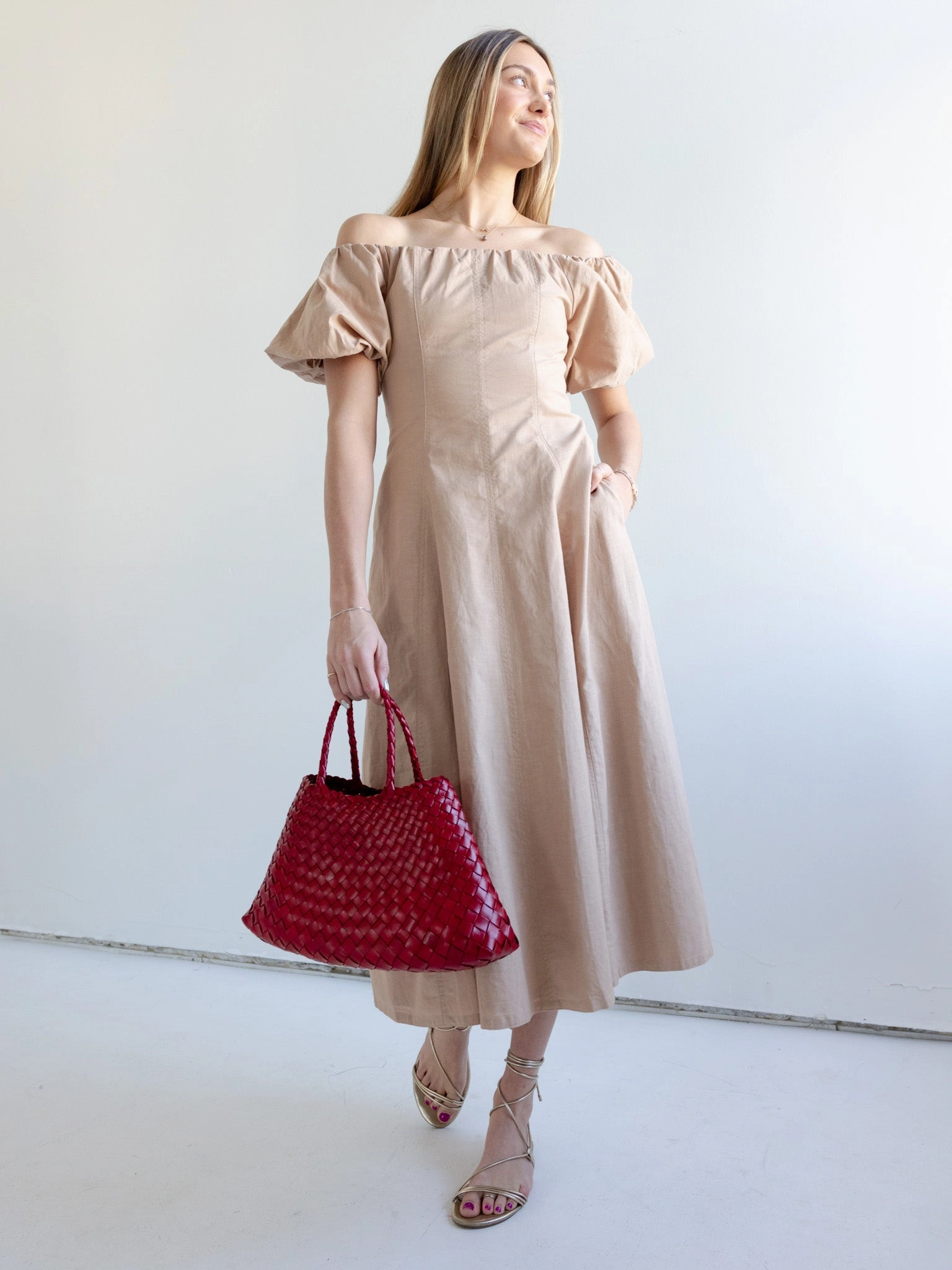 Youthful Feel Agnes Midi Dress