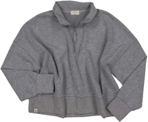 Simply Southern Women's Cropped Quarter Zip Pullover